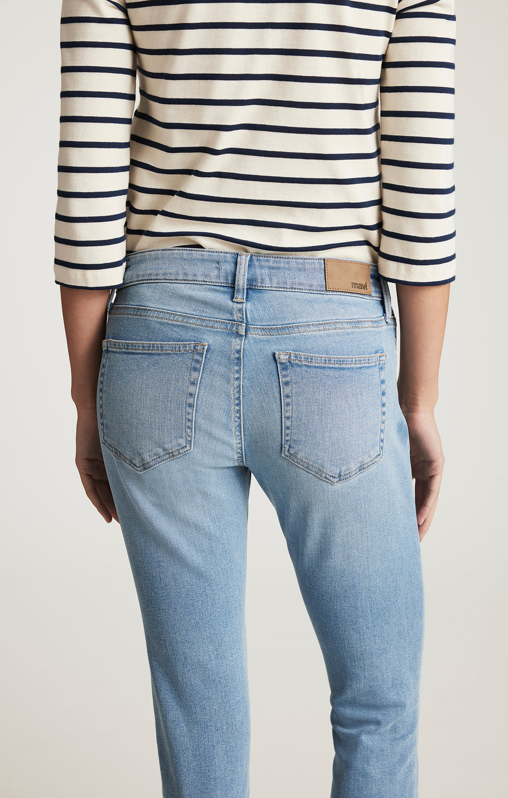ALEXA SKINNY IN BLEACHED TRIBECA - Mavi Jeans