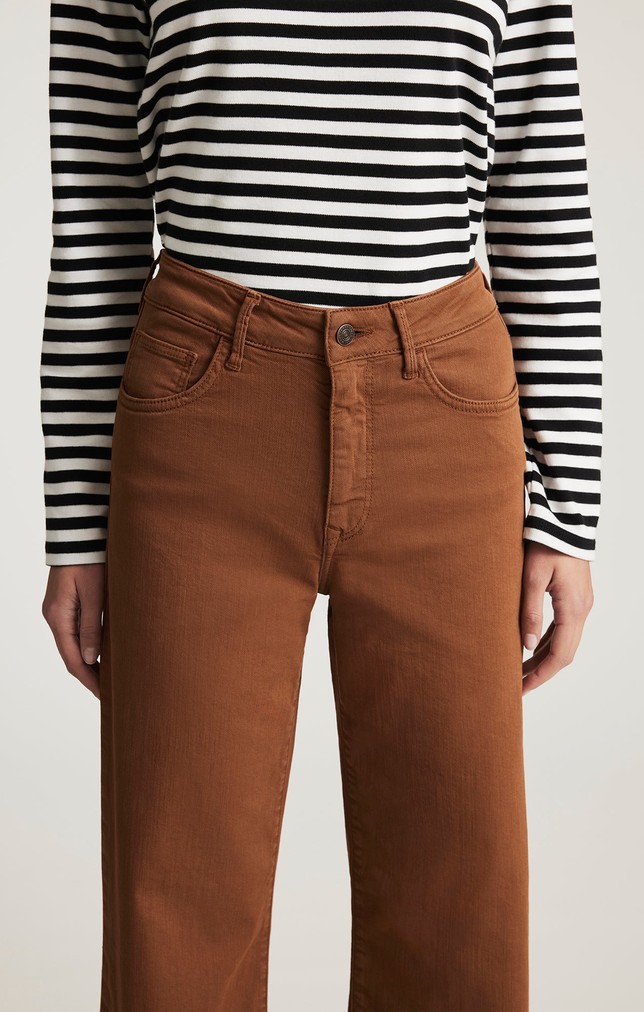 ALENA WIDE LEG IN CAMEL FLEX BLUE - Mavi Jeans