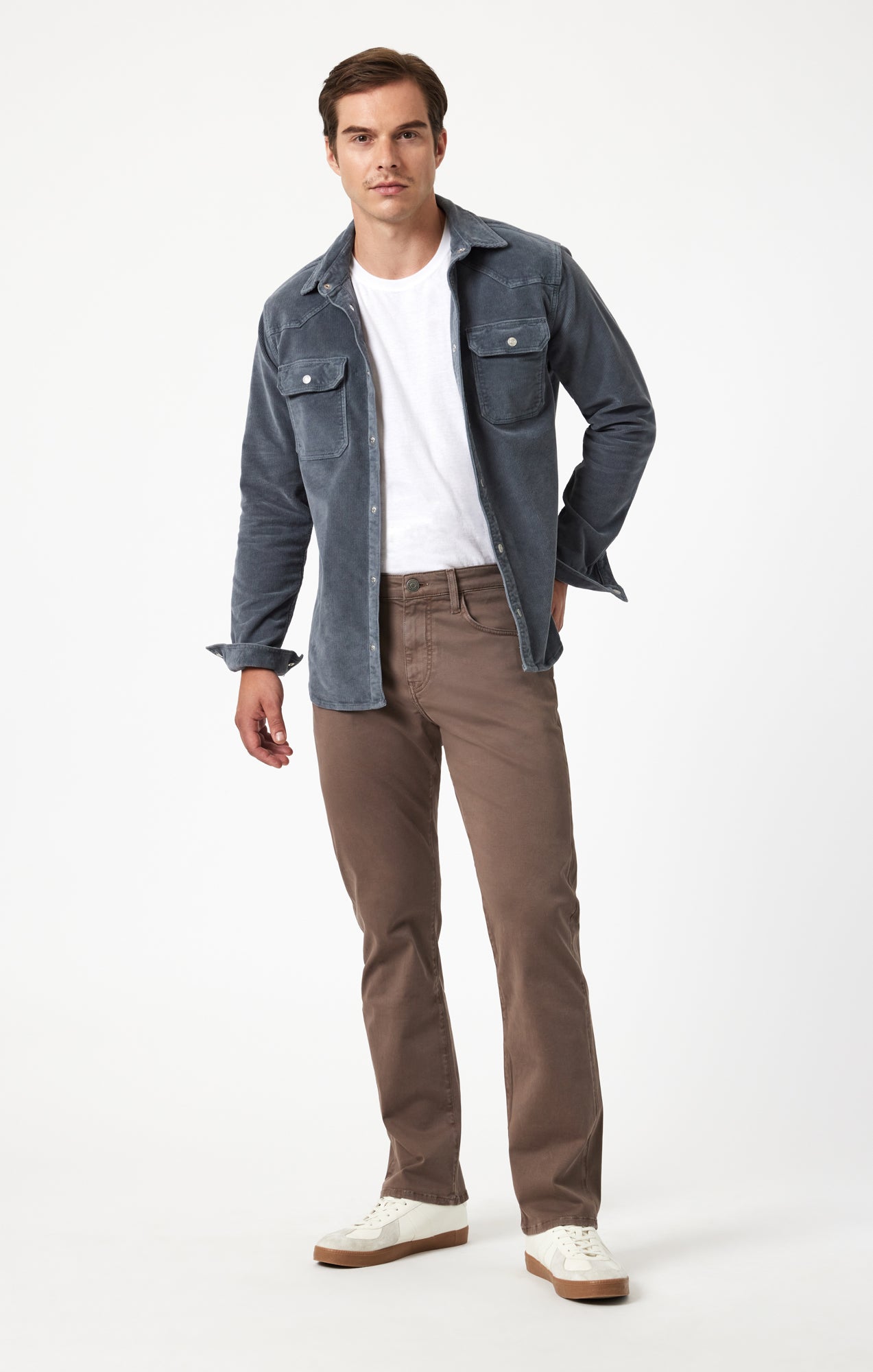 MATT RELAXED STRAIGHT LEG IN BROWN CASUAL TWILL - Mavi Jeans