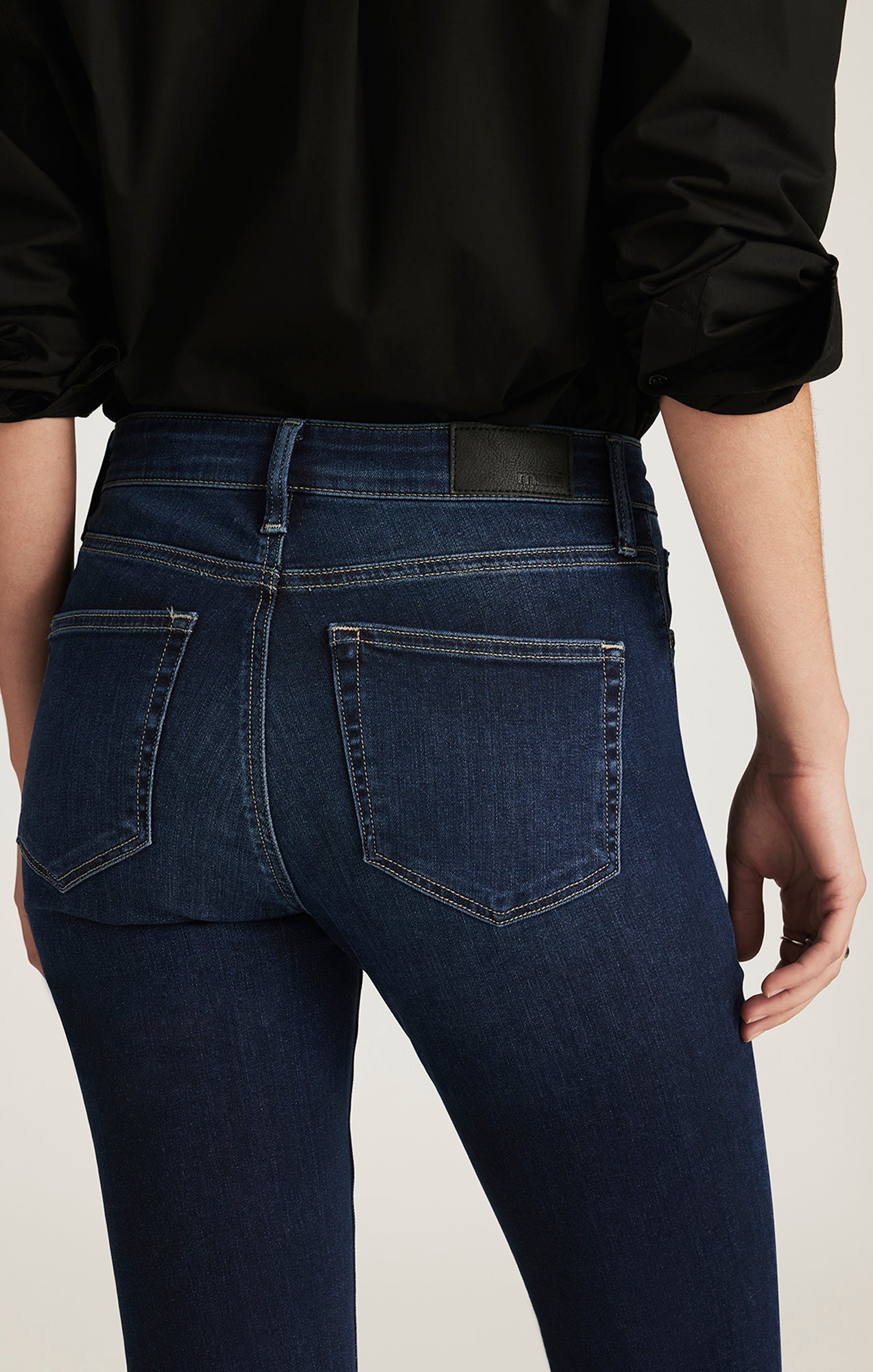 MOLLY BOOTCUT IN DEEP BRUSHED FEATHER LUXE - Mavi Jeans