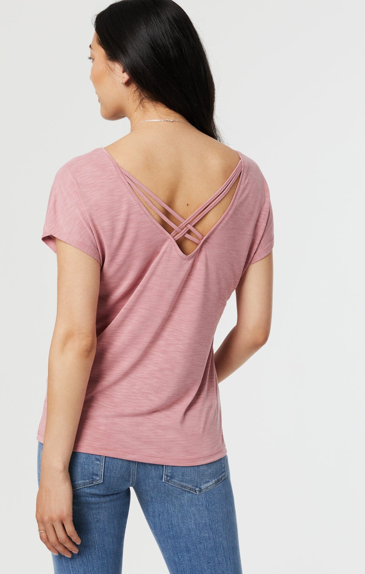 Dusty rose deals t shirt women's