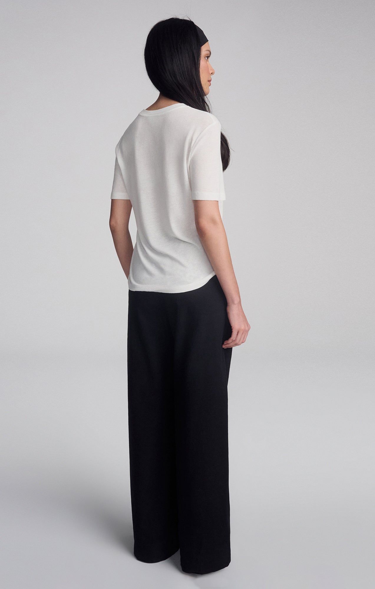 MODERN JERSEY T-SHIRT IN COCONUT MILK - Mavi Jeans