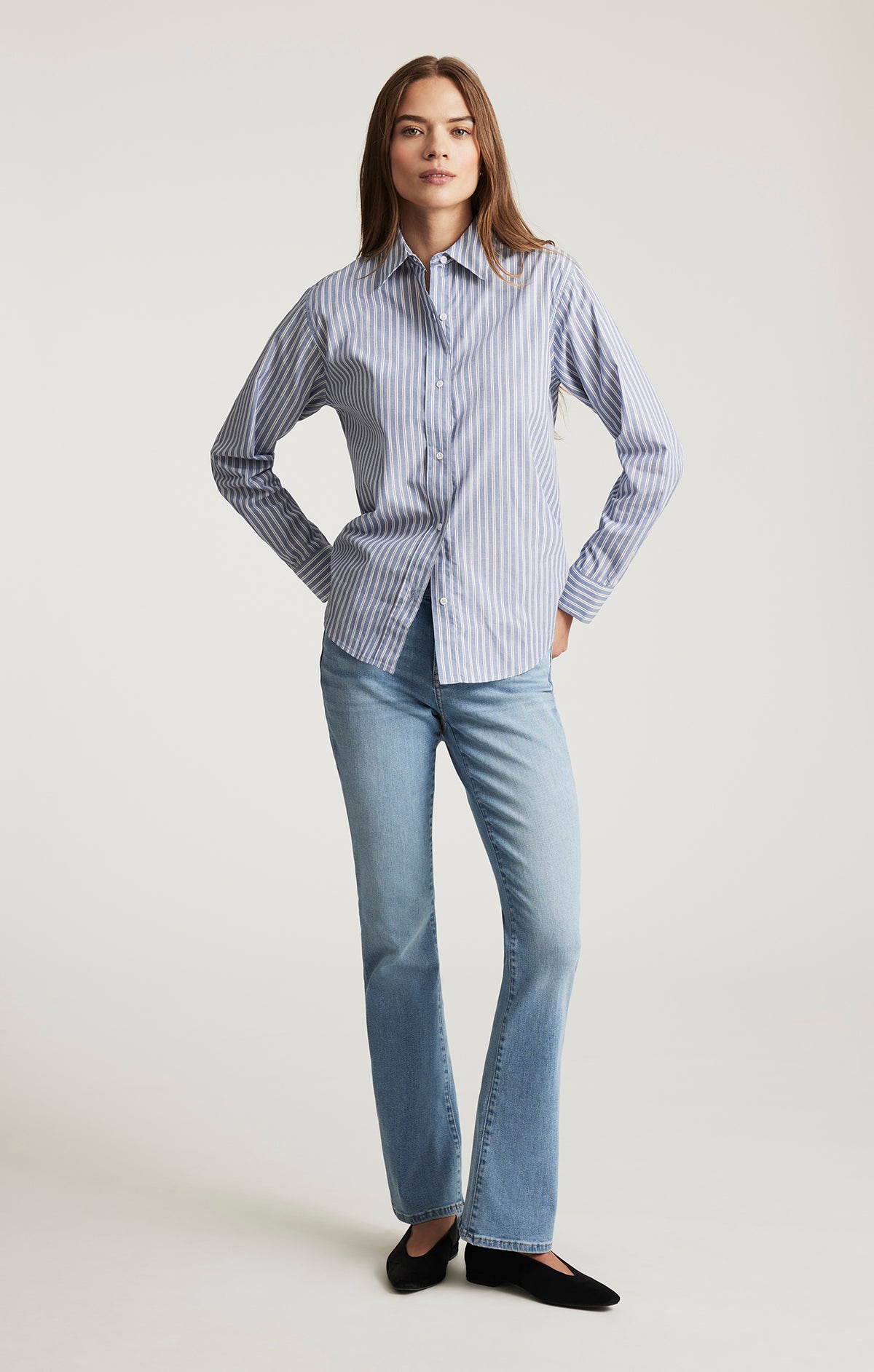 MOLLY BOOTCUT IN BLEACHED TRIBECA - Mavi Jeans