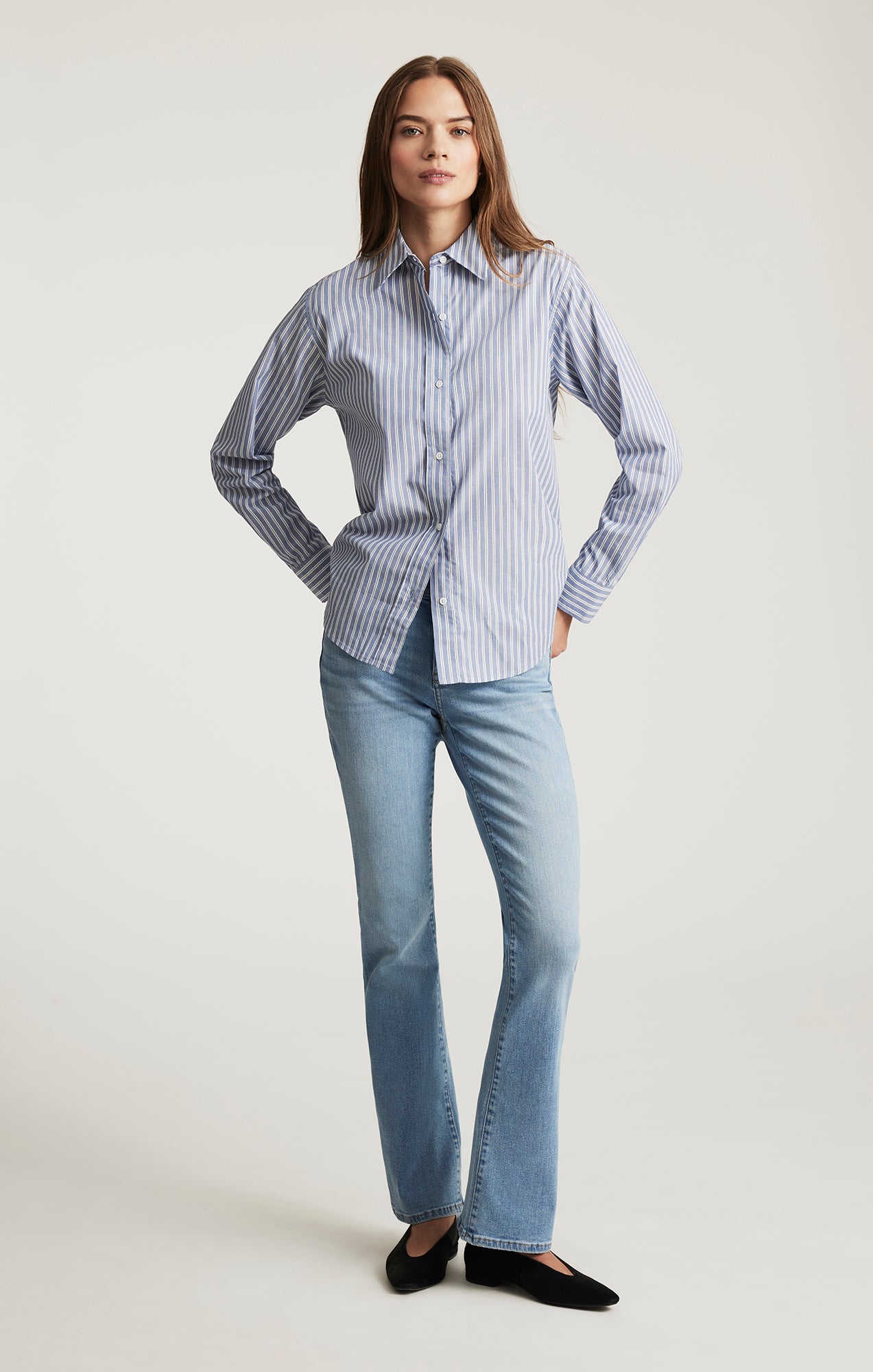 MOLLY BOOTCUT IN BLEACHED TRIBECA - Mavi Jeans