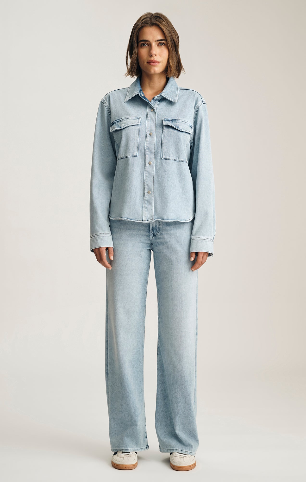 SABRINA WIDE LEG IN LIGHT MOVE - Mavi Jeans