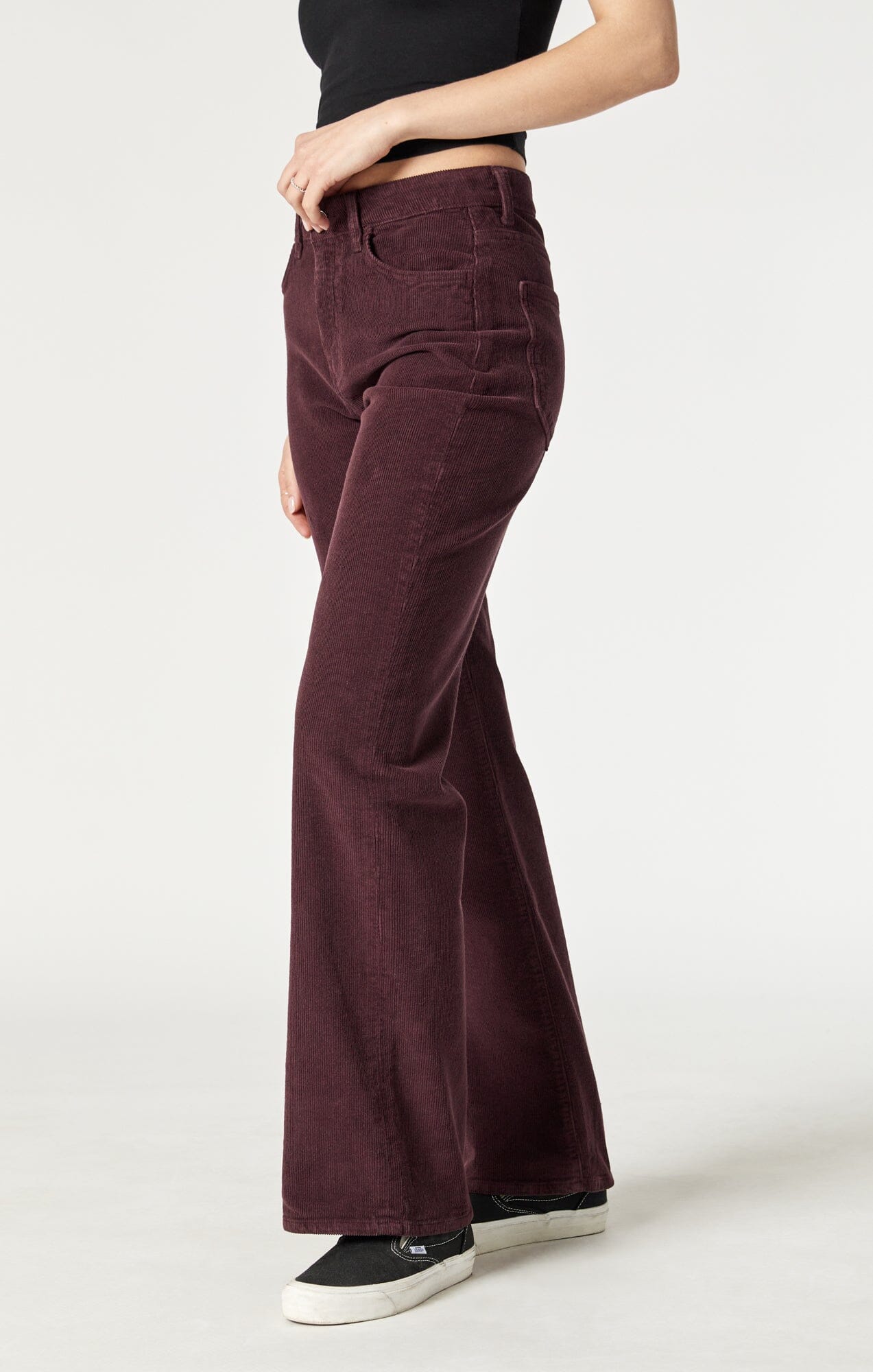 Maroon Womens express corduroy pants size 8 leggings EUC Zipper Pockets  Cords | eBay