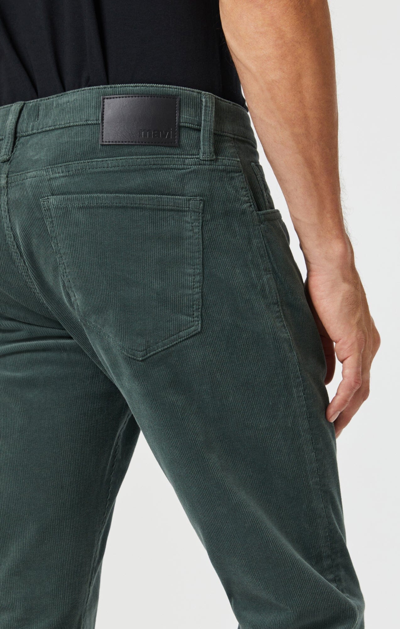 Mens PAIGE green Slim-Fit Corduroy Trousers | Harrods UK