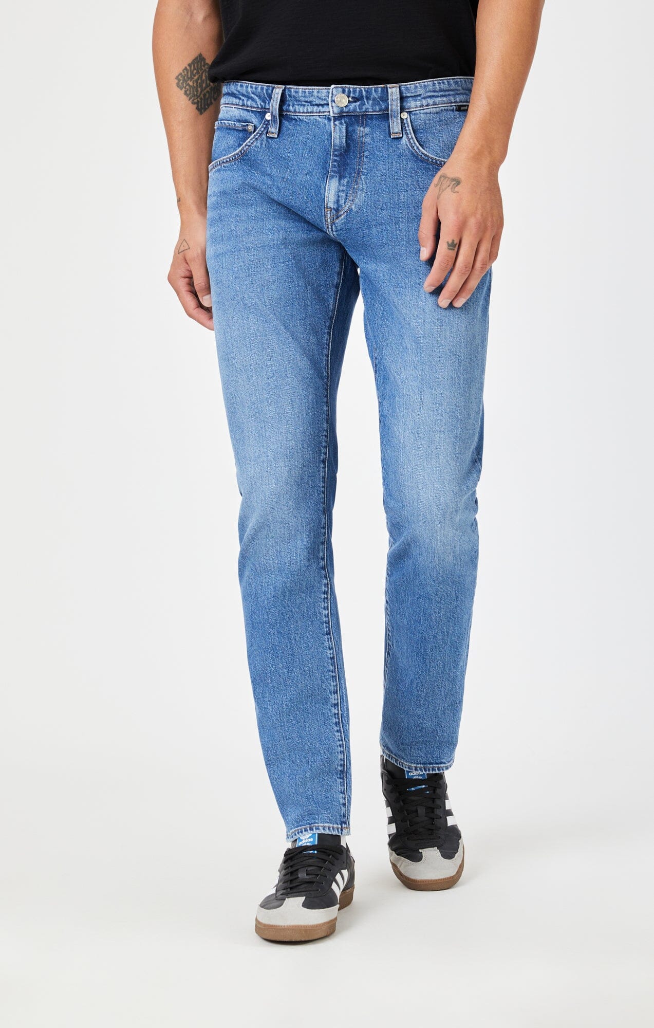 JAKE SLIM LEG IN DARK RECYCLED BLUE - Mavi Jeans