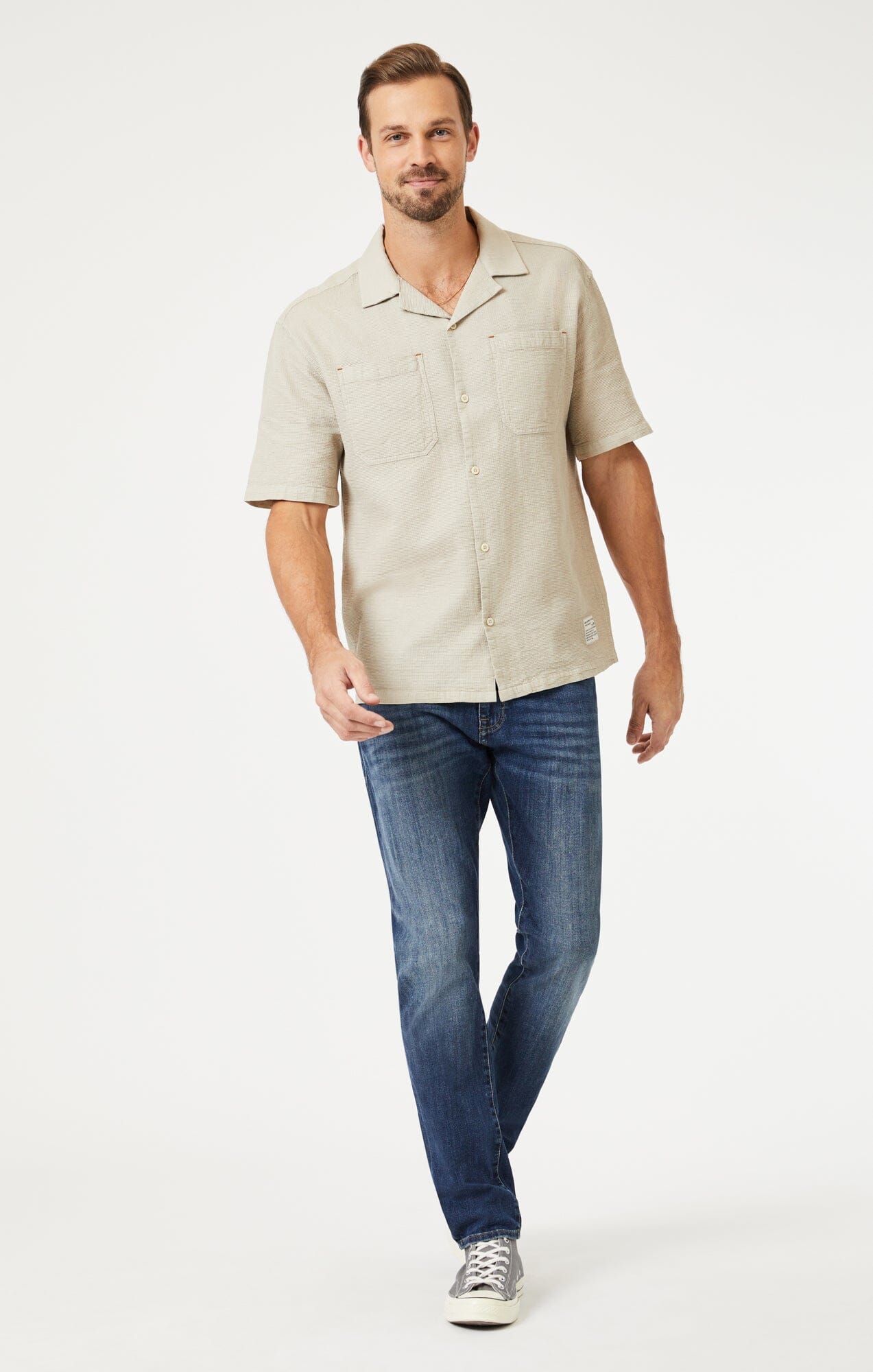 JAKE SLIM LEG IN MID USED WILLIAMSBURG - Mavi Jeans