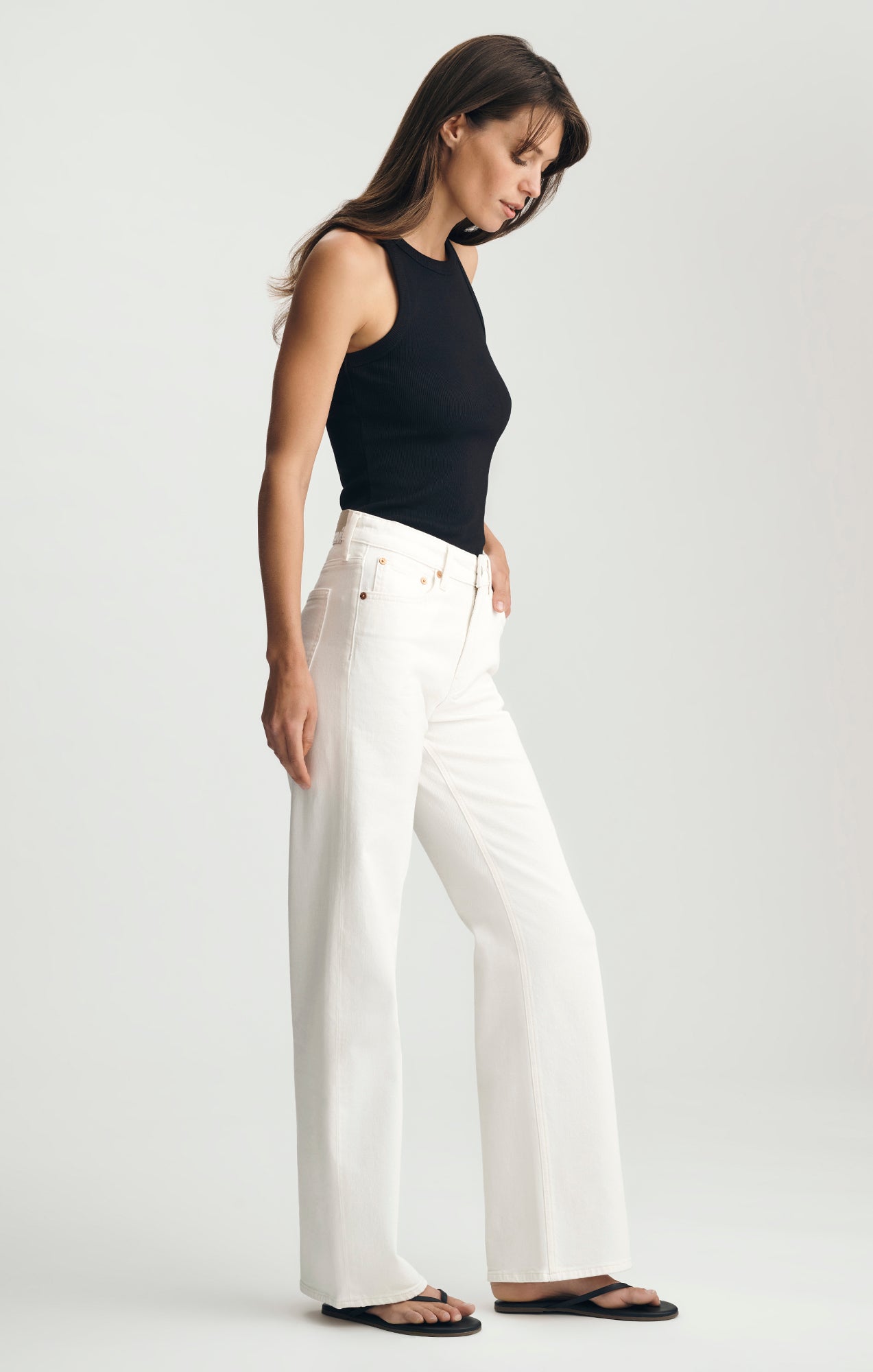 TAYLOR STRAIGHT LEG IN OFF-WHITE CLASSIC BLUE - Mavi Jeans