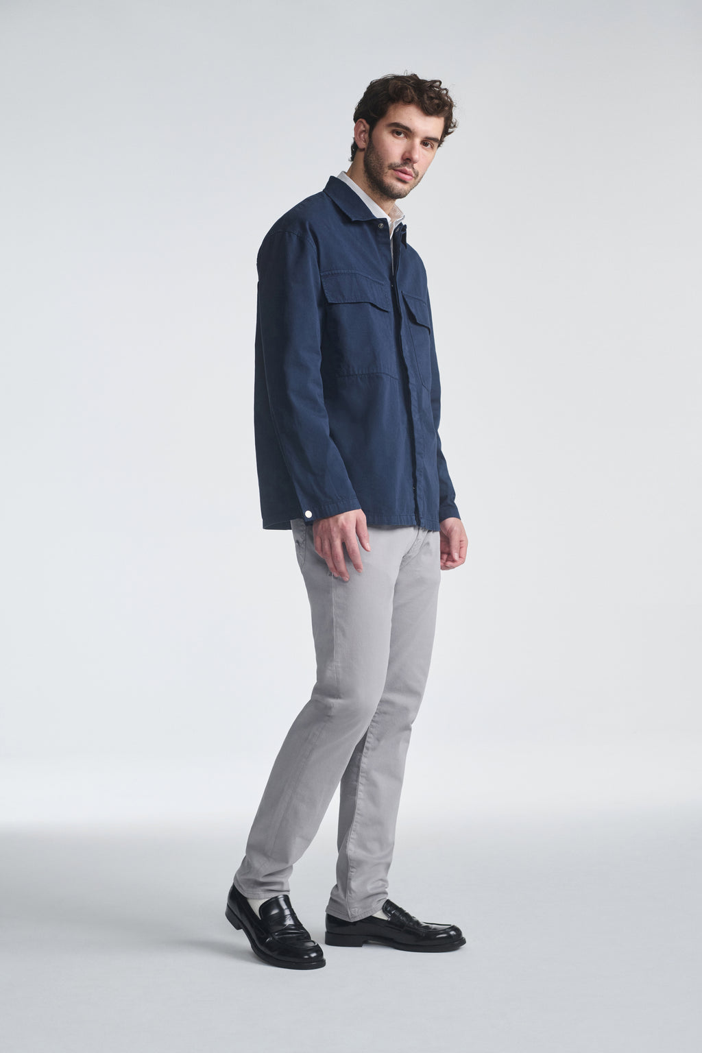 JAKE SLIM LEG IN IRON TWILL - Mavi Jeans