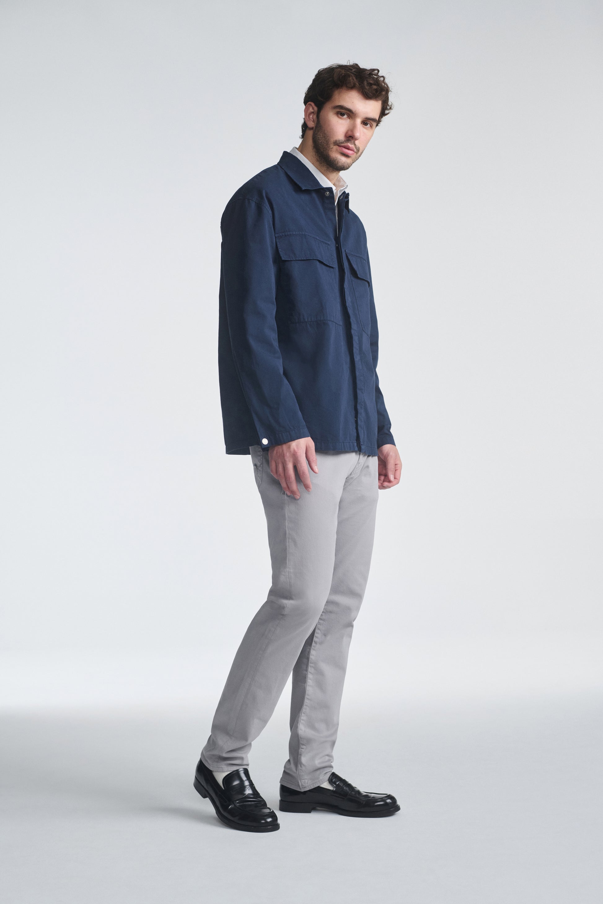JAKE SLIM LEG IN IRON TWILL - Mavi Jeans