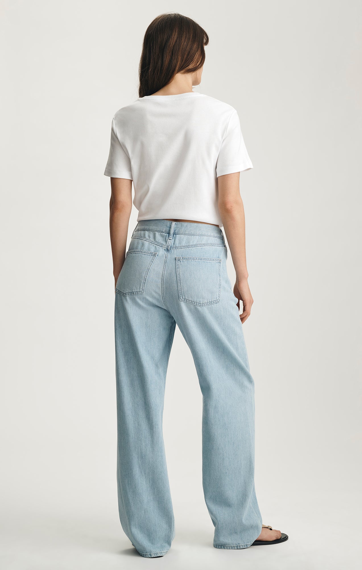 NELLA WIDE LEG IN BLEACHED WELL BLUE - Mavi Jeans