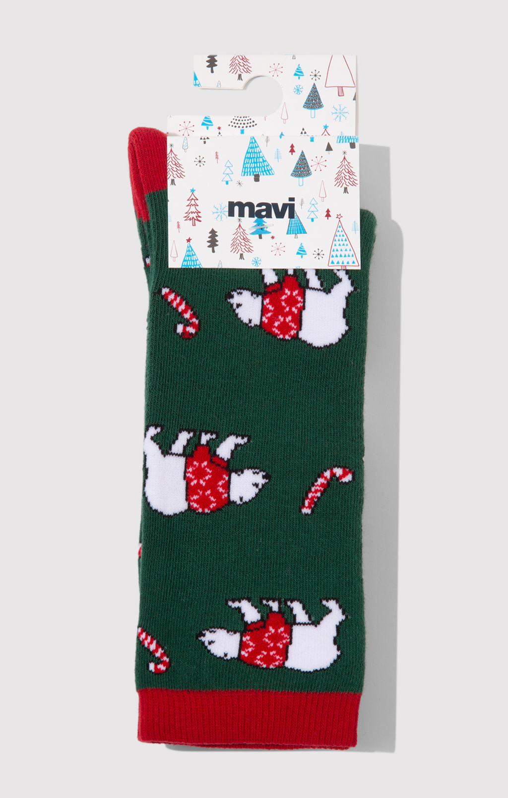 POLAR BEAR SOCKS IN ULTRAMARINE GREEN