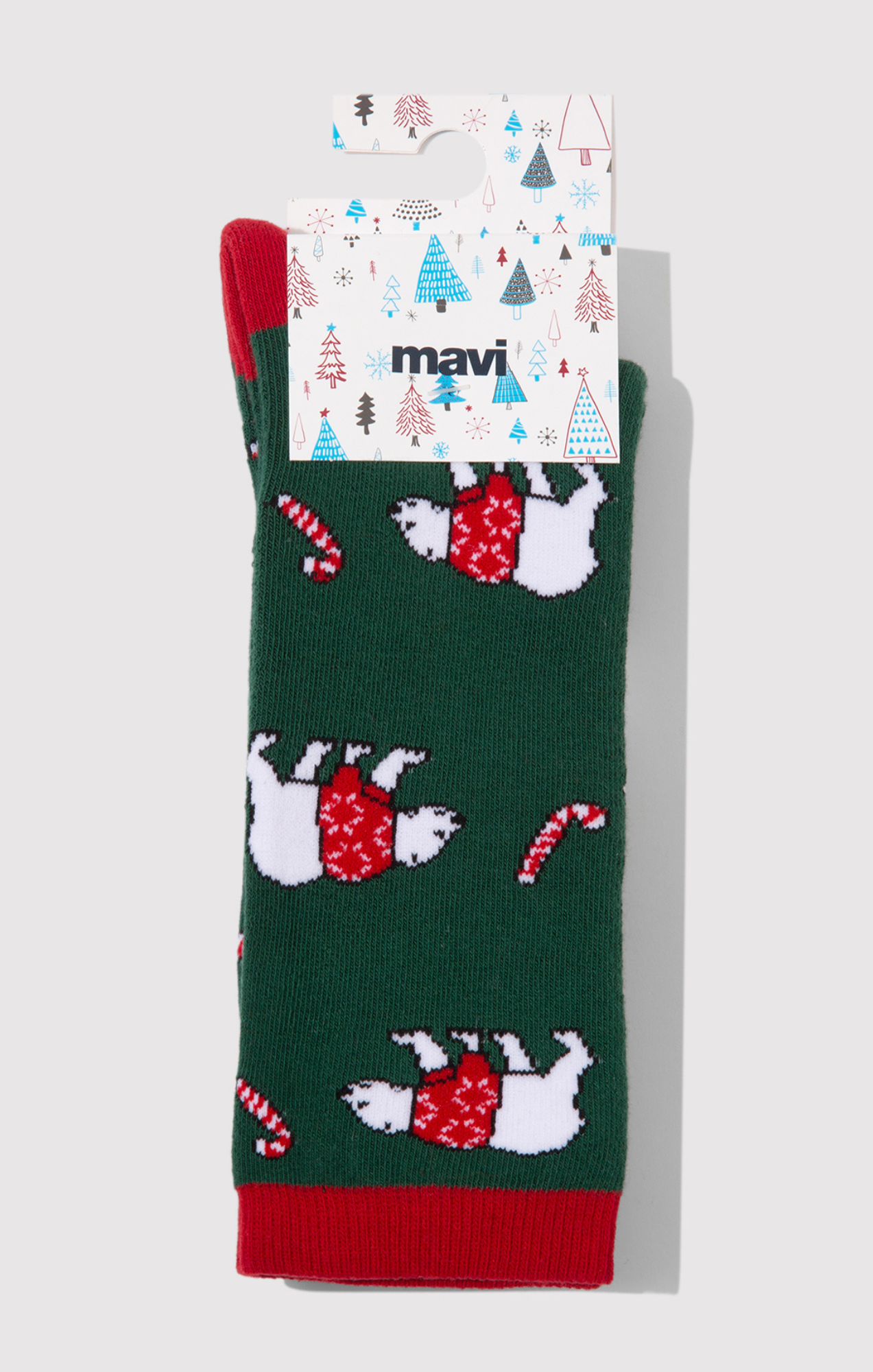 POLAR BEAR SOCKS IN ULTRAMARINE GREEN