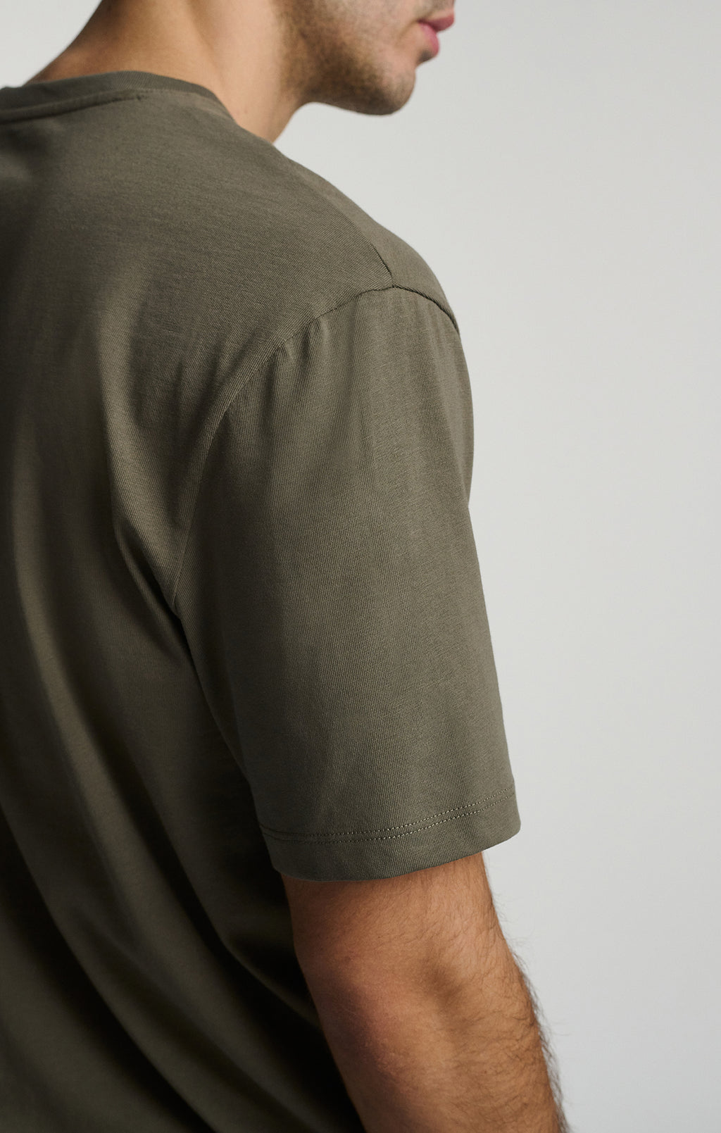 CLASSIC CREW NECK T-SHIRT IN BUNGEE CORD - Mavi Jeans