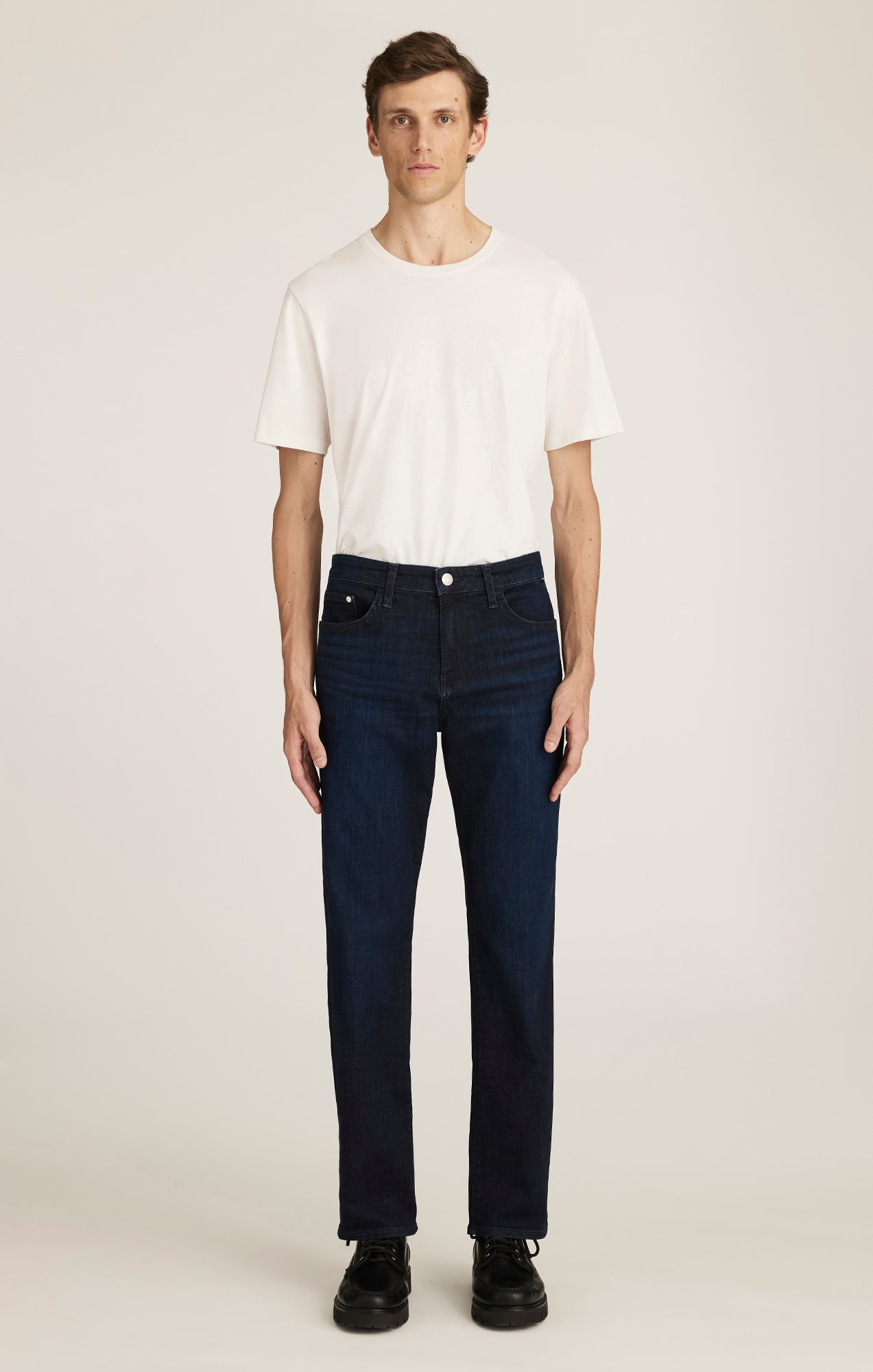 MATT RELAXED STRAIGHT LEG IN DEEP BRUSHED FEATHER BLUE - Mavi Jeans