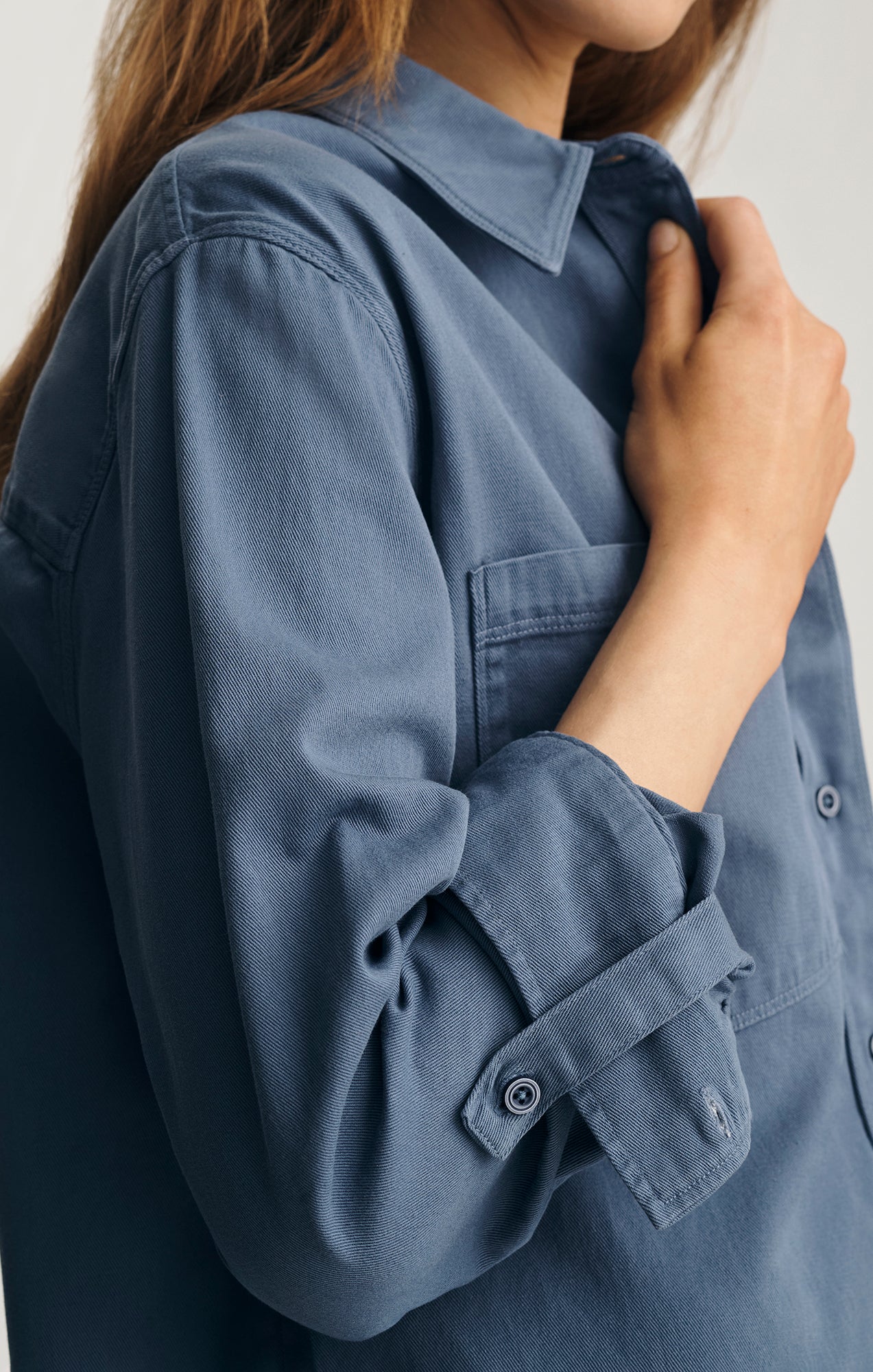 UTILITY SHIRT IN BLUE INDIGO - Mavi Jeans