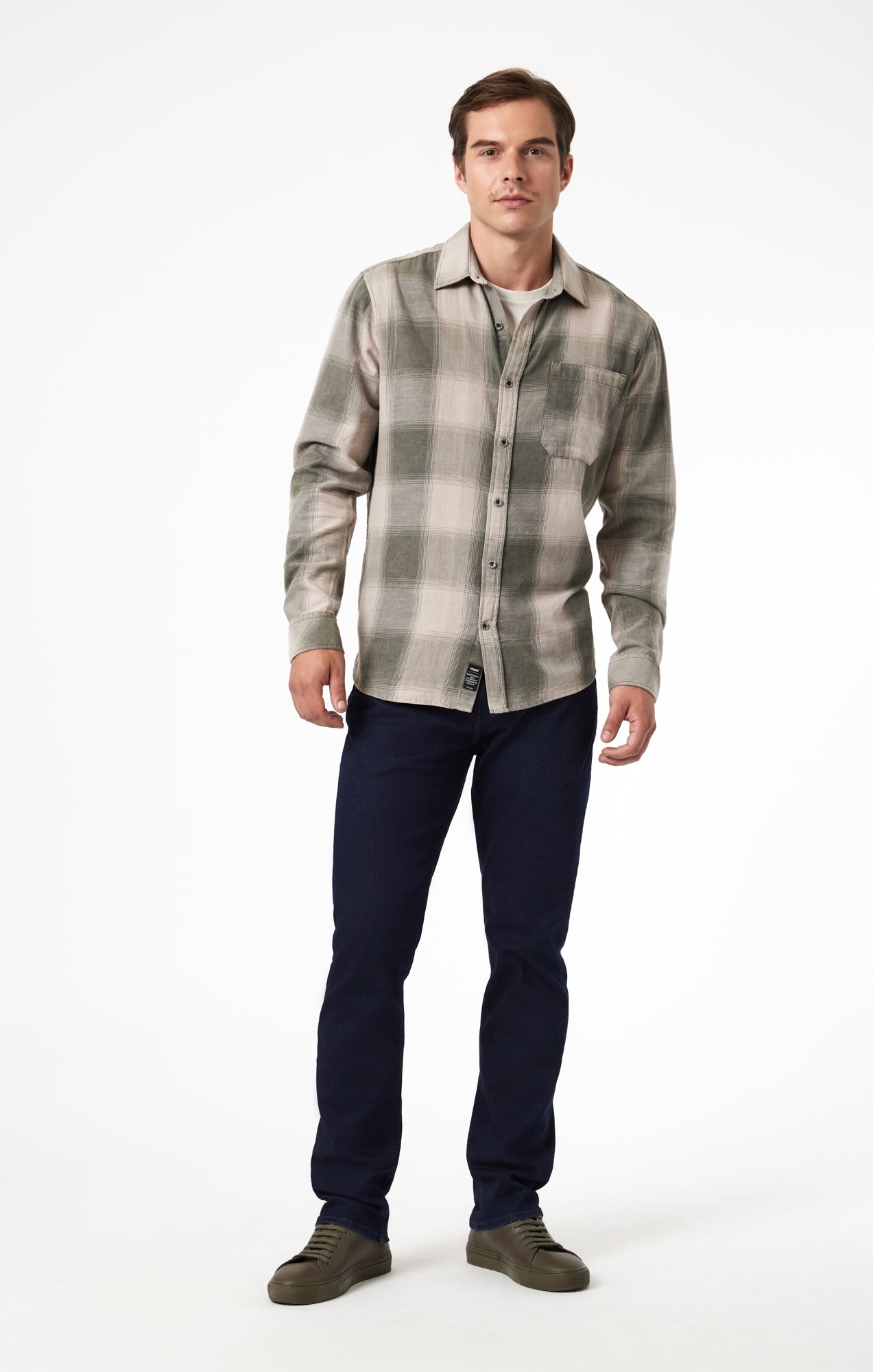 MARCUS SLIM STRAIGHT LEG IN RINSE SUPERMOVE - Mavi Jeans