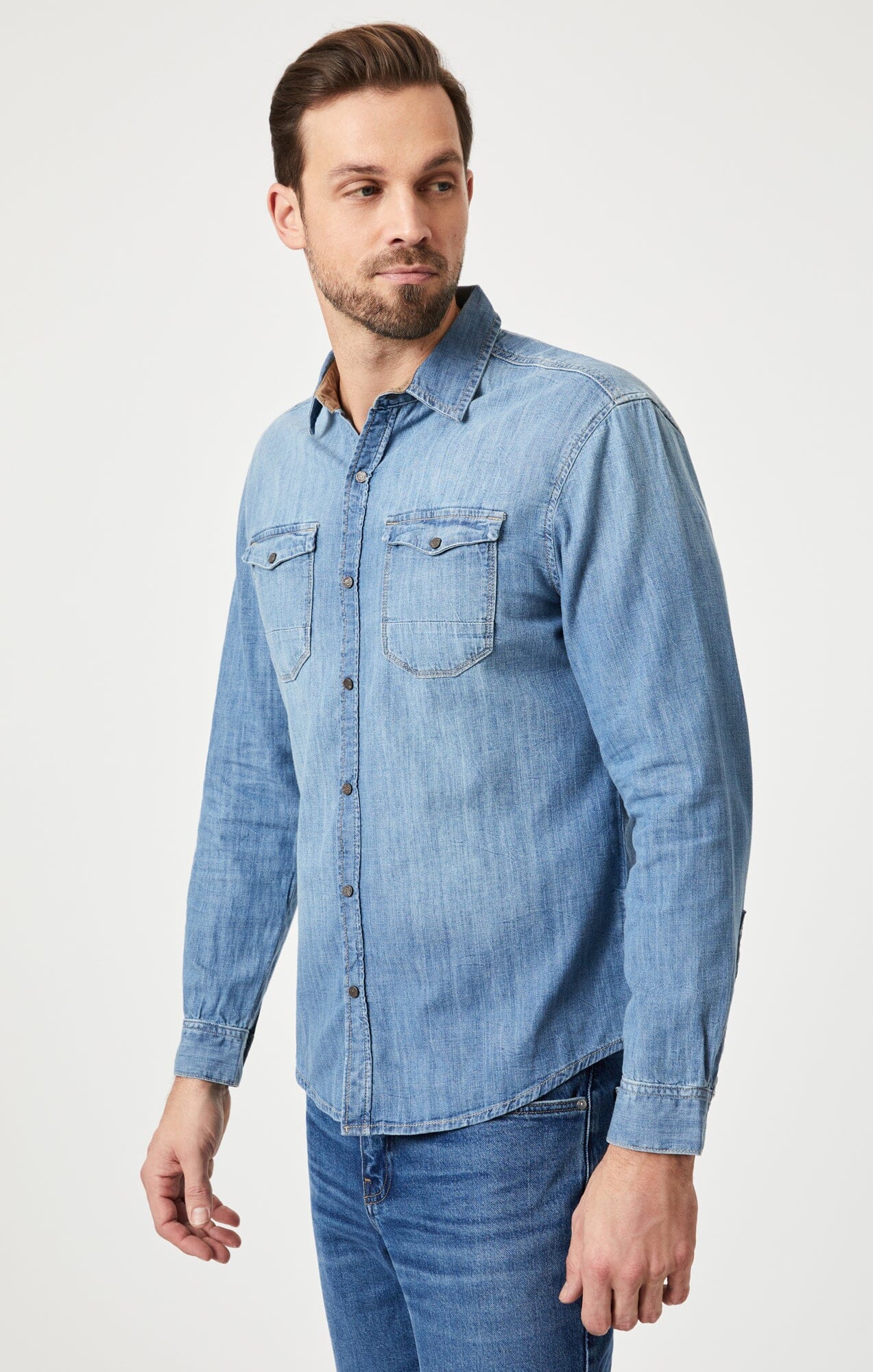 RIO SHIRT IN LIGHT CAMO VINTAGE - Mavi Jeans