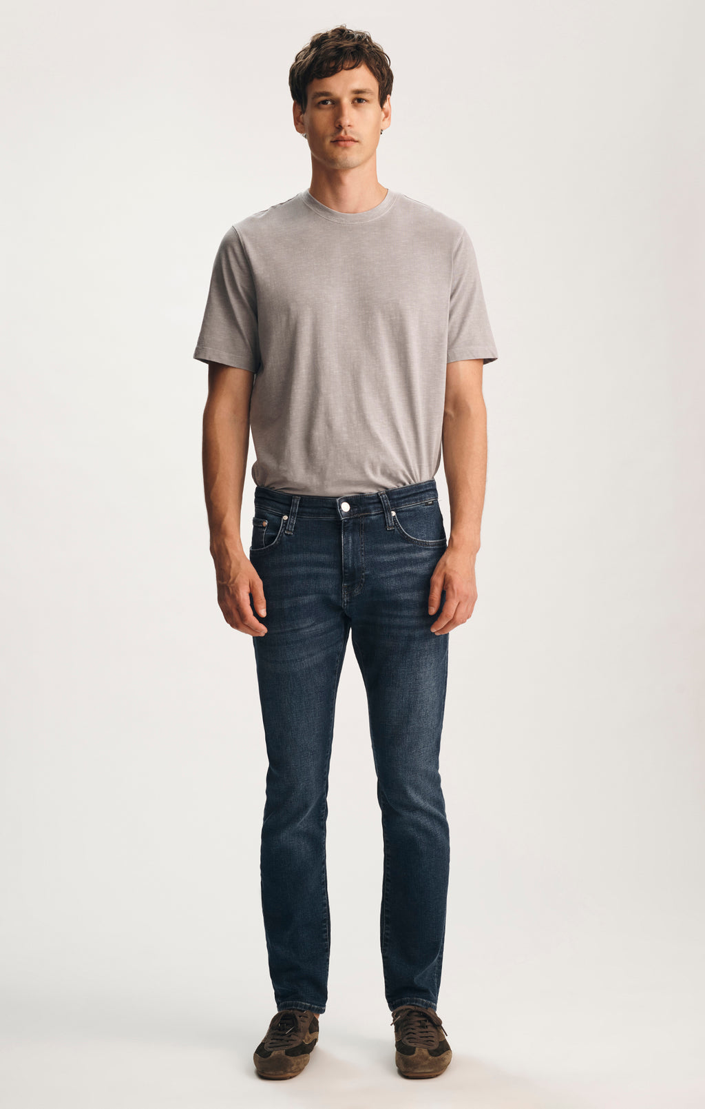 JAKE SLIM LEG IN DARK BRUSHED CLASSIC VINTAGE - Mavi Jeans