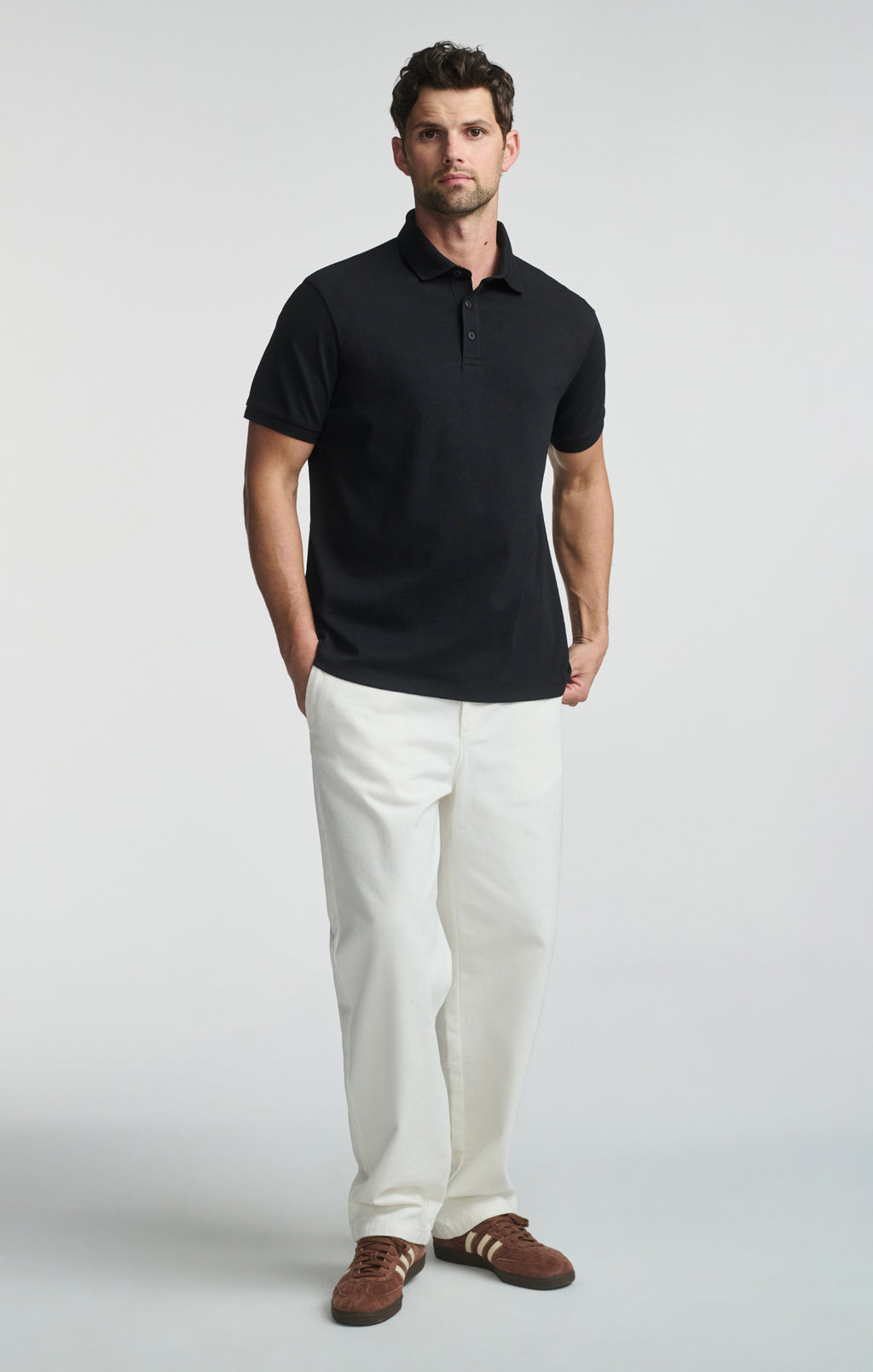 POLO SHIRT IN BLACK - Mavi Jeans