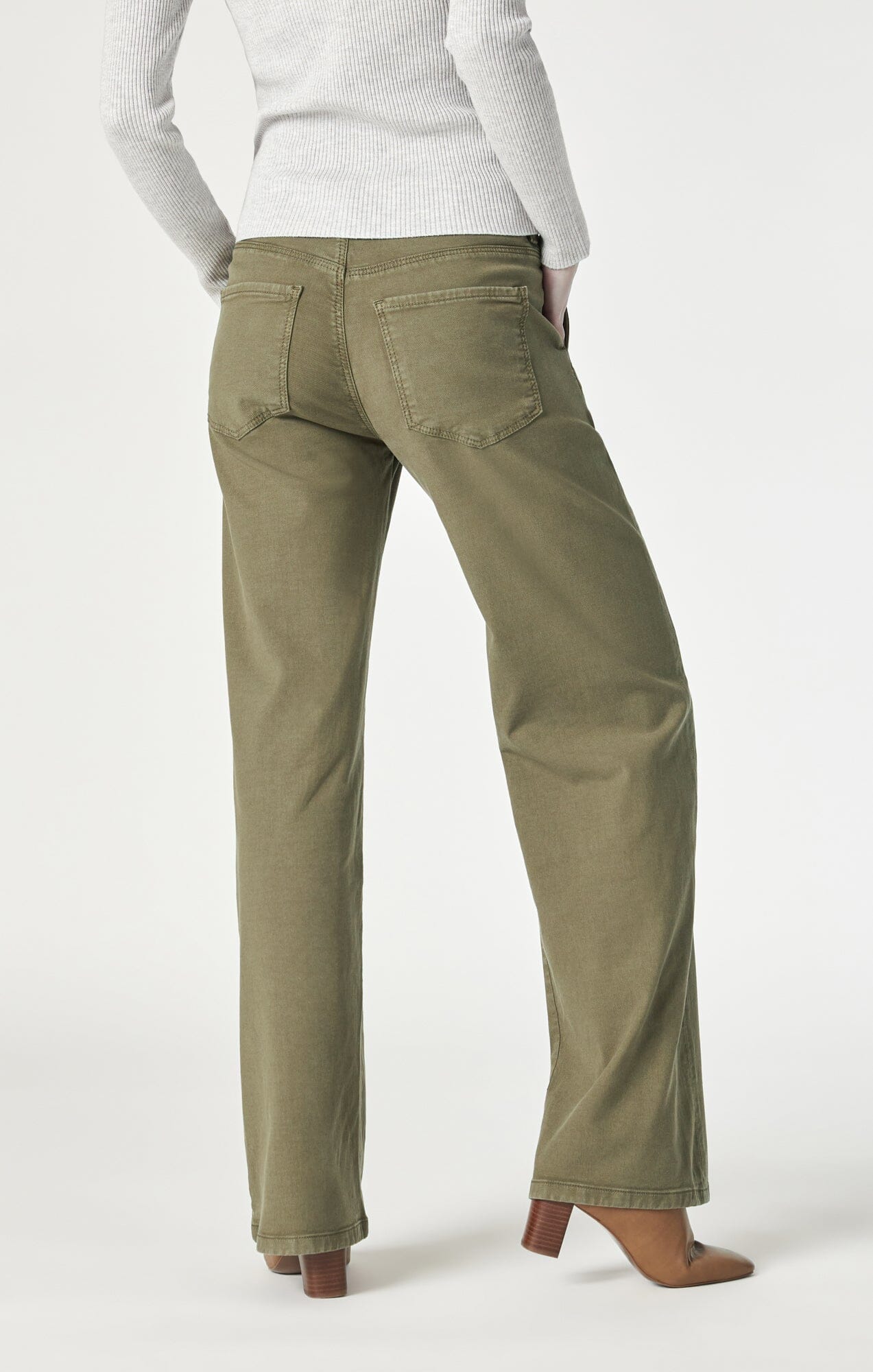 Women's twill sale khaki pants