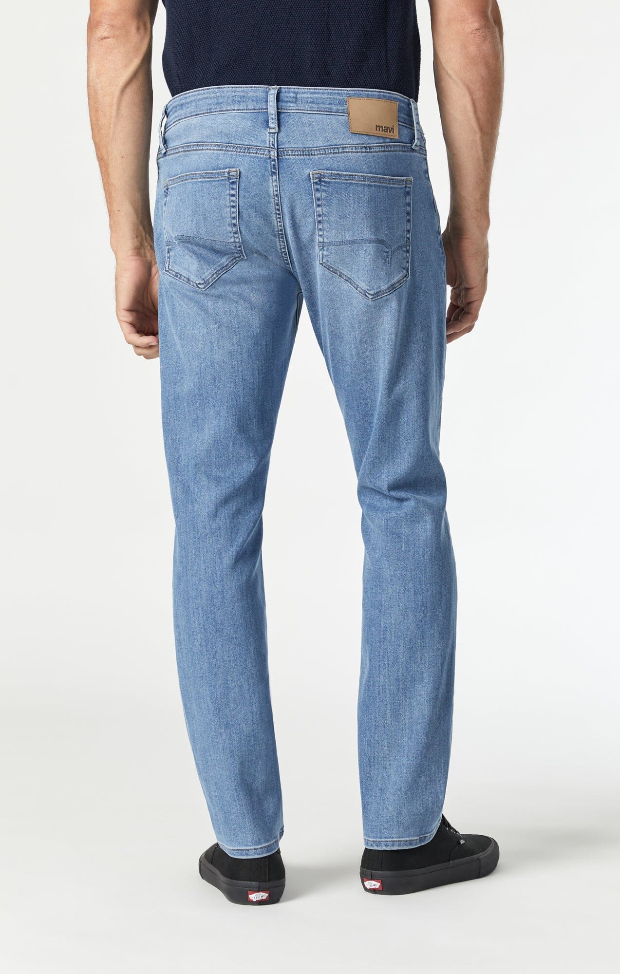 $148 NEW Mavi Jeans JAKE Slim Leg Stretch Light Brushed Feather