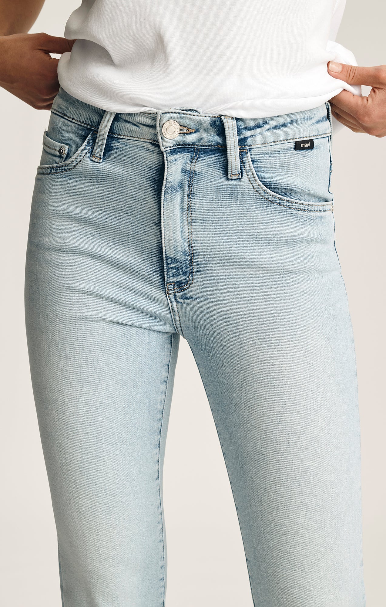 KENDRA STRAIGHT LEG IN ICE BRUSHED TRIBECA - Mavi Jeans