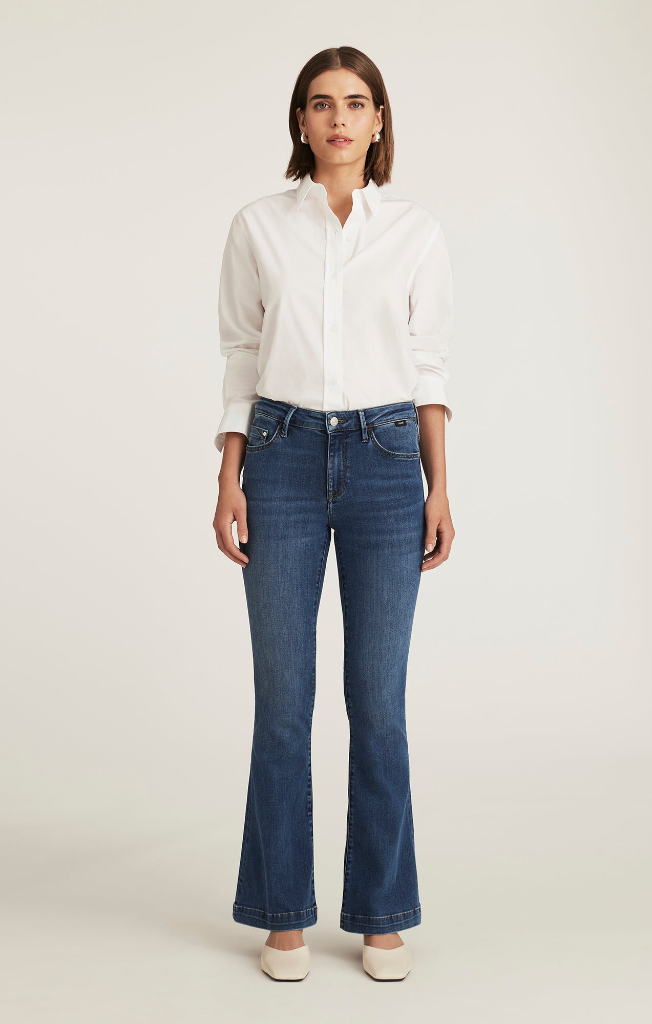Mavi Women's Sydney Flare In Mid Supersoft – Mavi Jeans