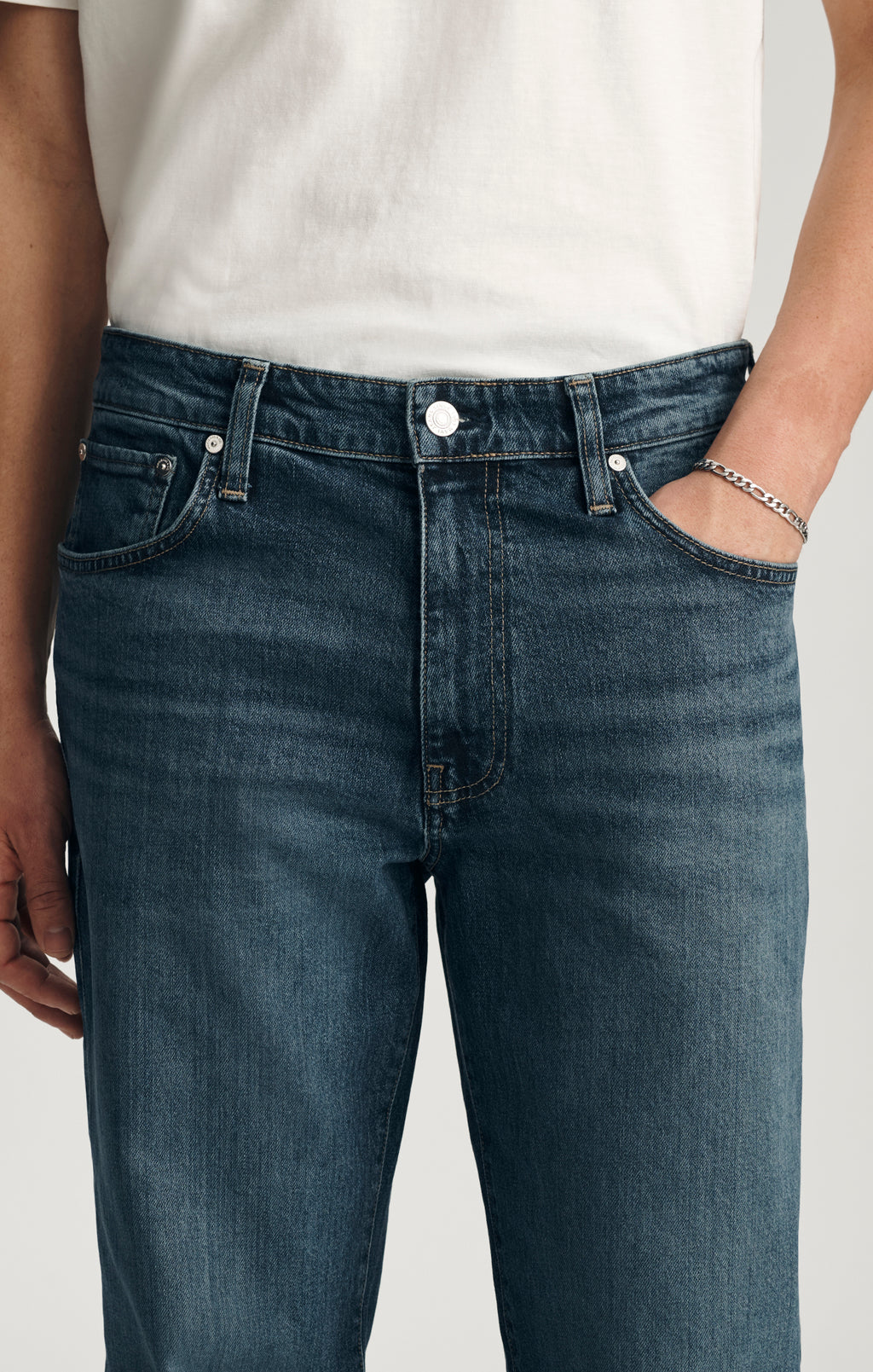 MARLON MODERN STRAIGHT LEG IN DARK USED CLASSIC BLUE - Mavi Jeans