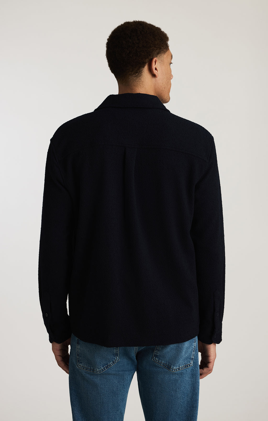 ONE POCKET BUTTON-UP SHIRT IN NIGHT SKY