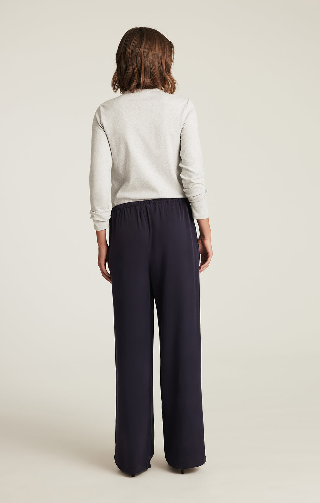 EDITION TENCEL™ WIDE LEG PANTS IN INKLING