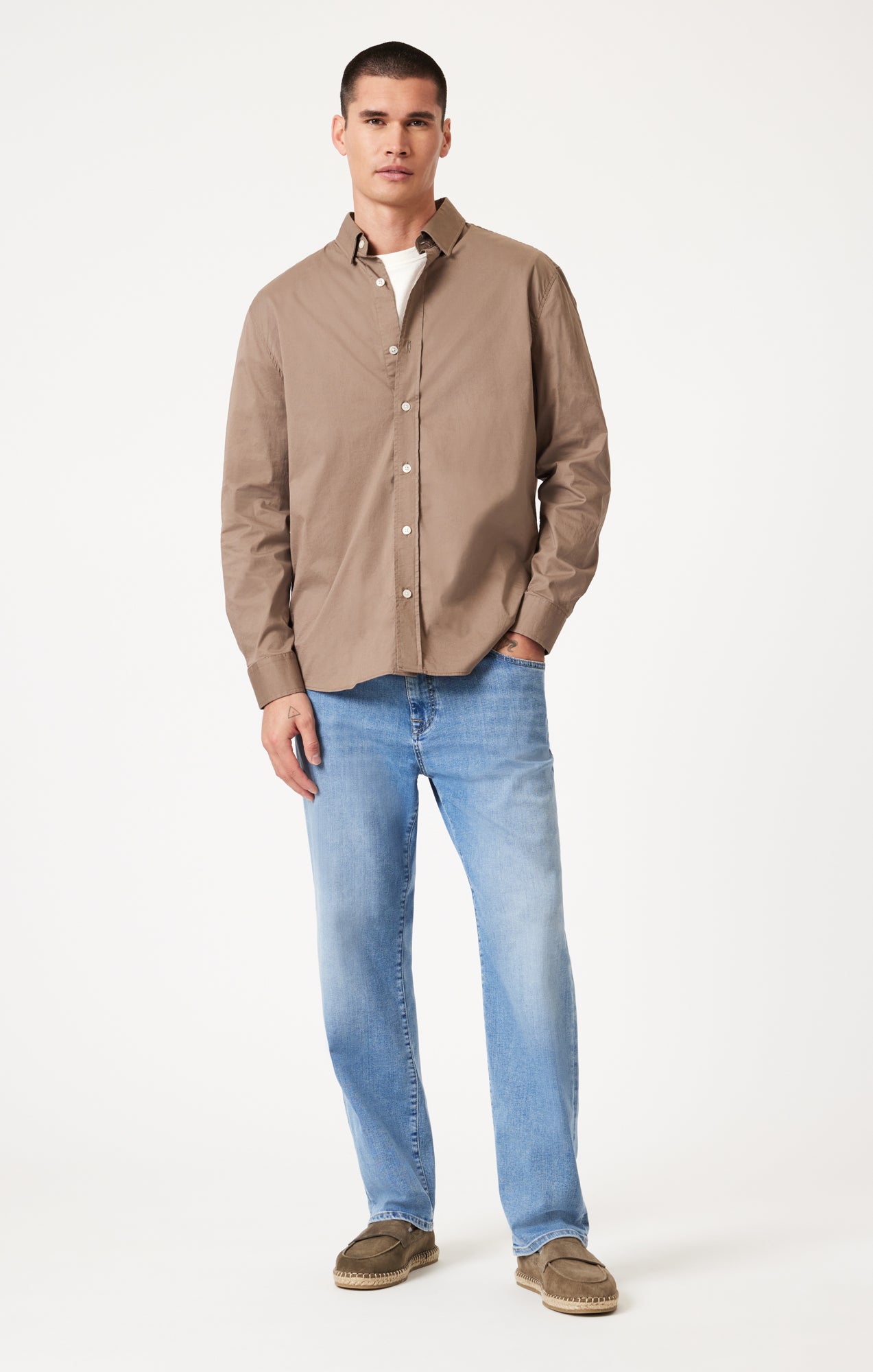 MARCEL LOOSE STRAIGHT LEG IN BLEACHED WILLIAMSBURG - Mavi Jeans