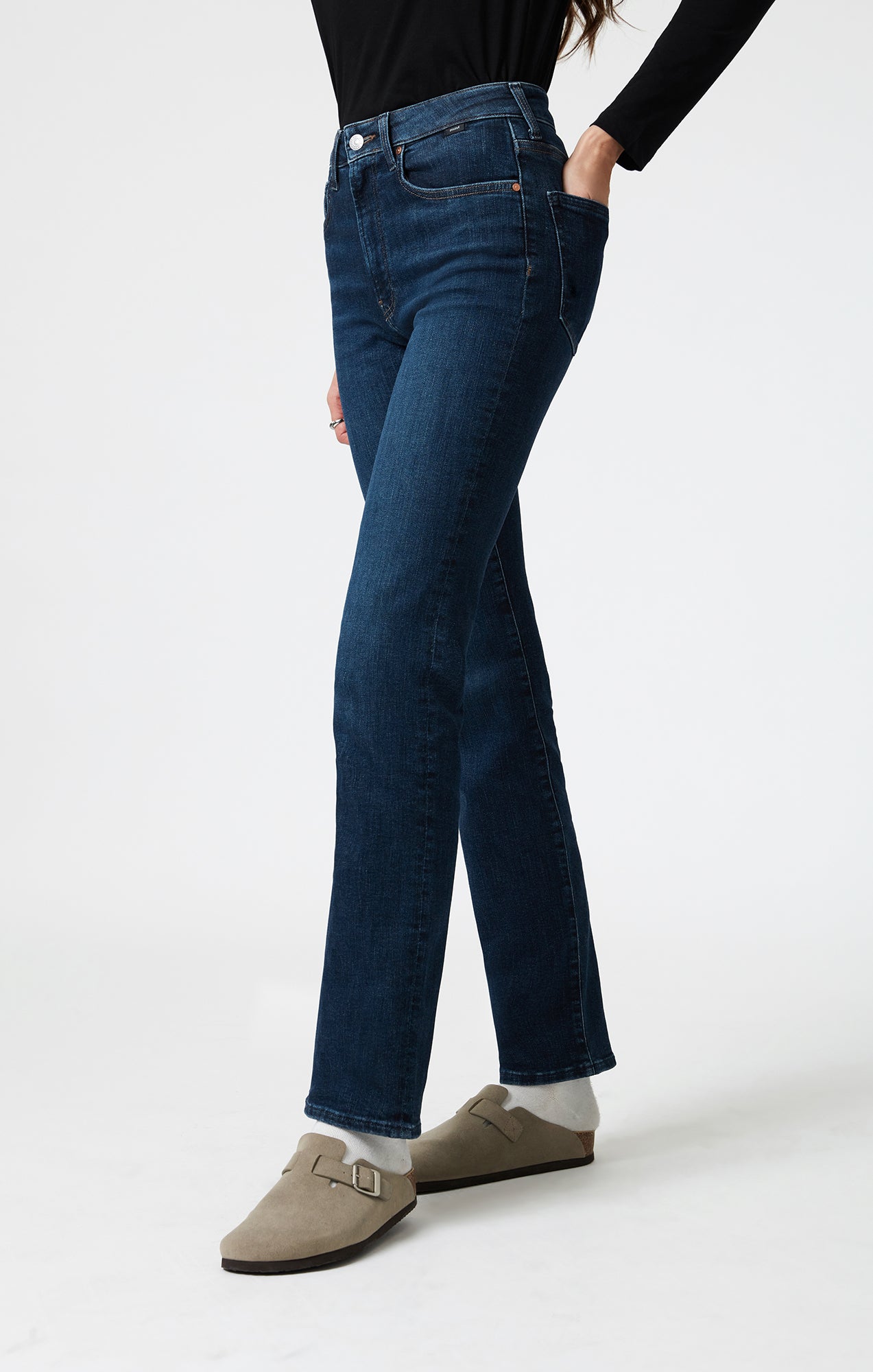 KENDRA STRAIGHT LEG IN DEEP FLEX BLUE - Mavi Jeans