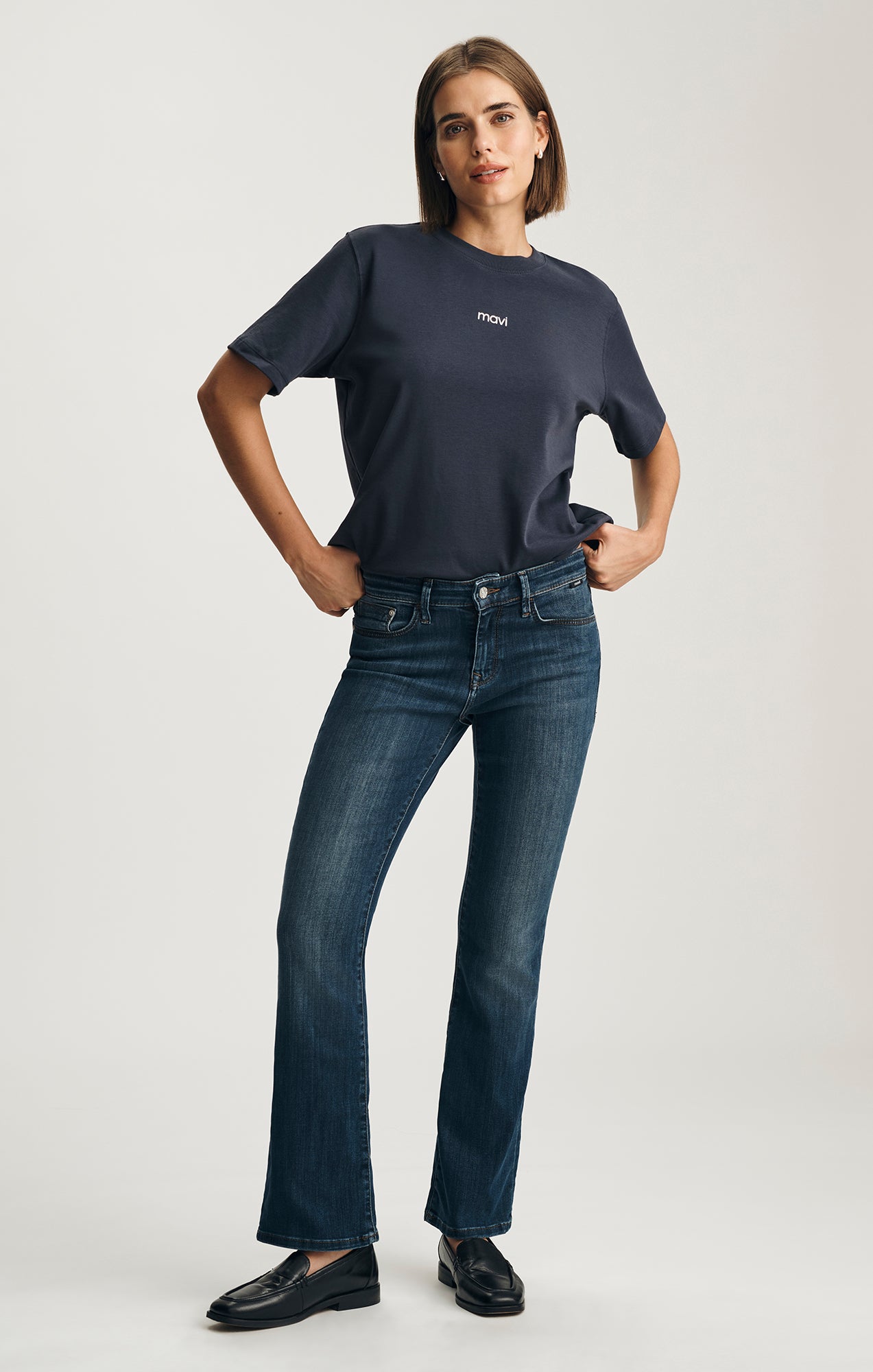 MOLLY BOOTCUT IN INDIGO SUPERSOFT