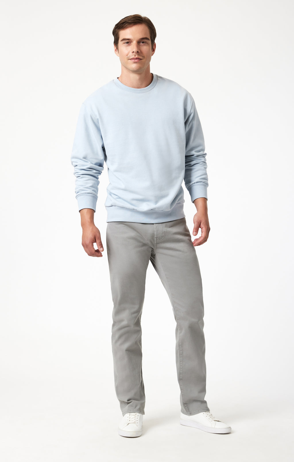 ZACH STRAIGHT LEG IN STORMY CASUAL TWILL - Mavi Jeans