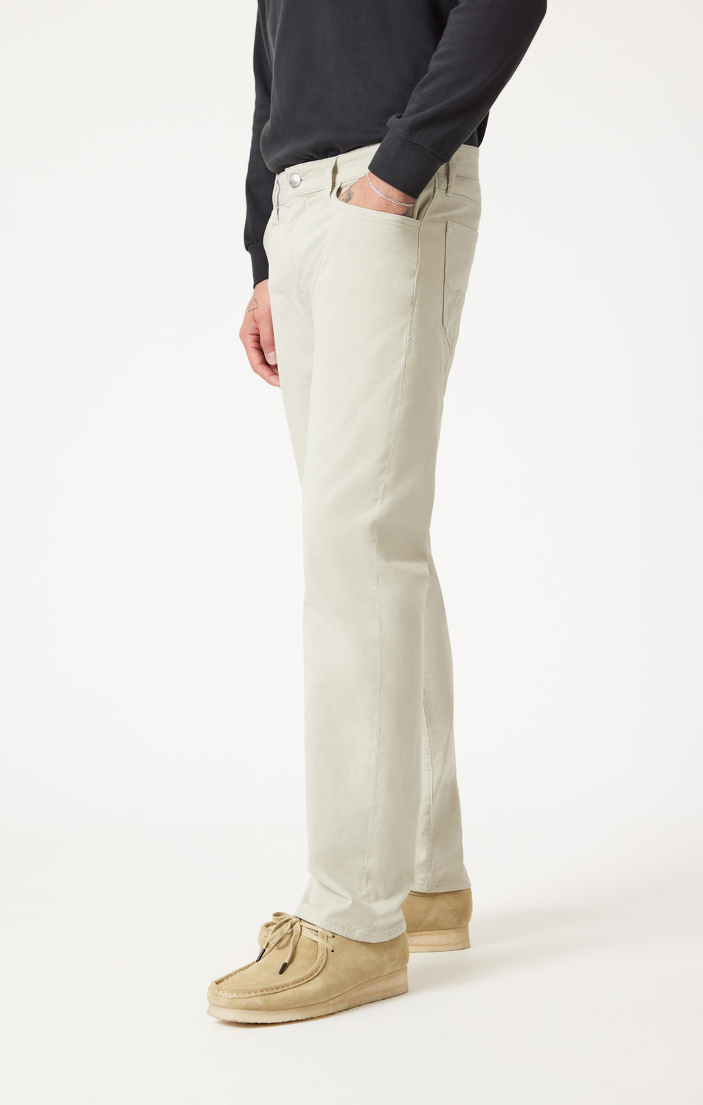 ZACH STRAIGHT LEG IN MINT TWILL - Mavi Jeans