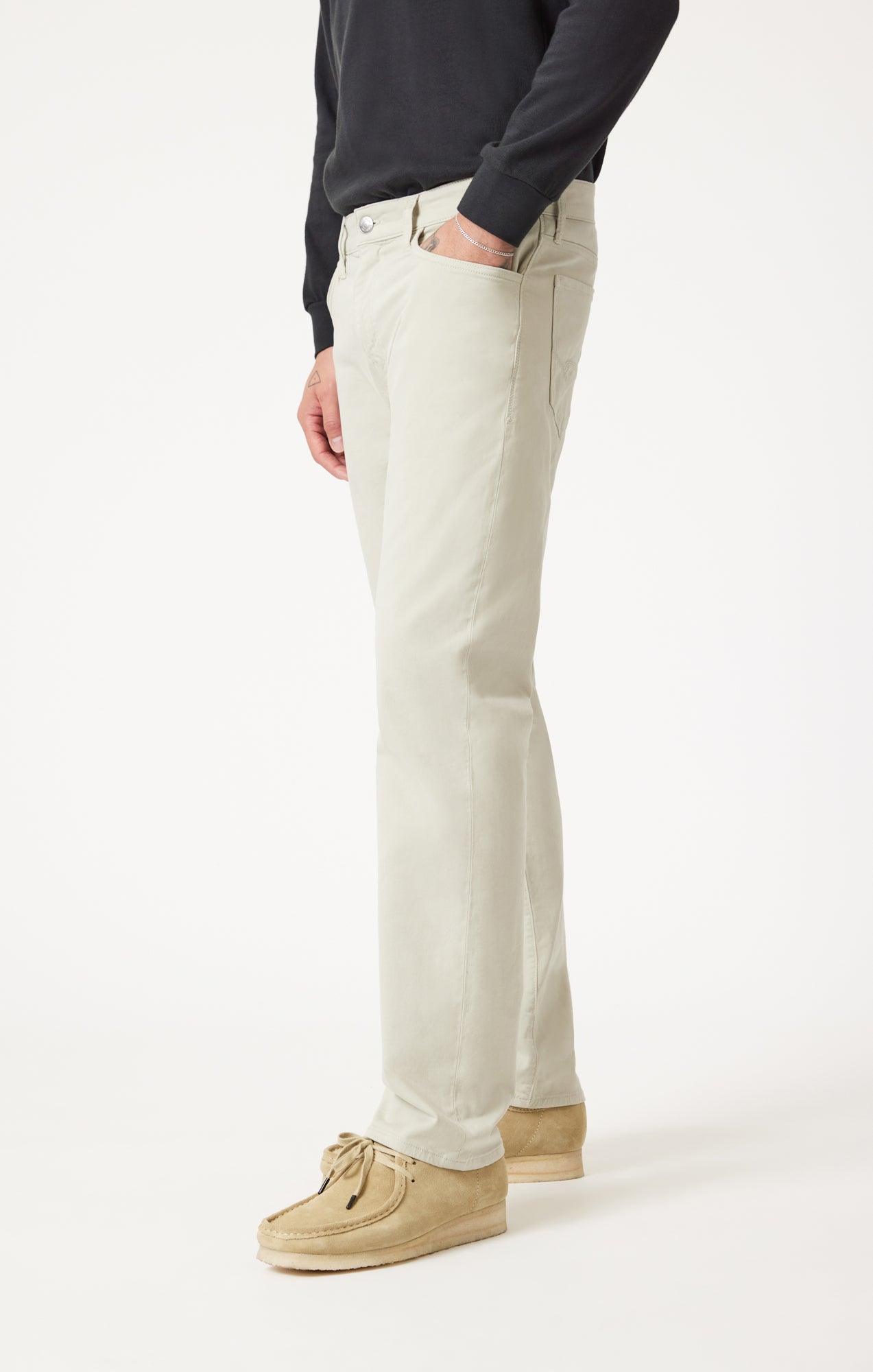 ZACH STRAIGHT LEG IN MINT TWILL - Mavi Jeans