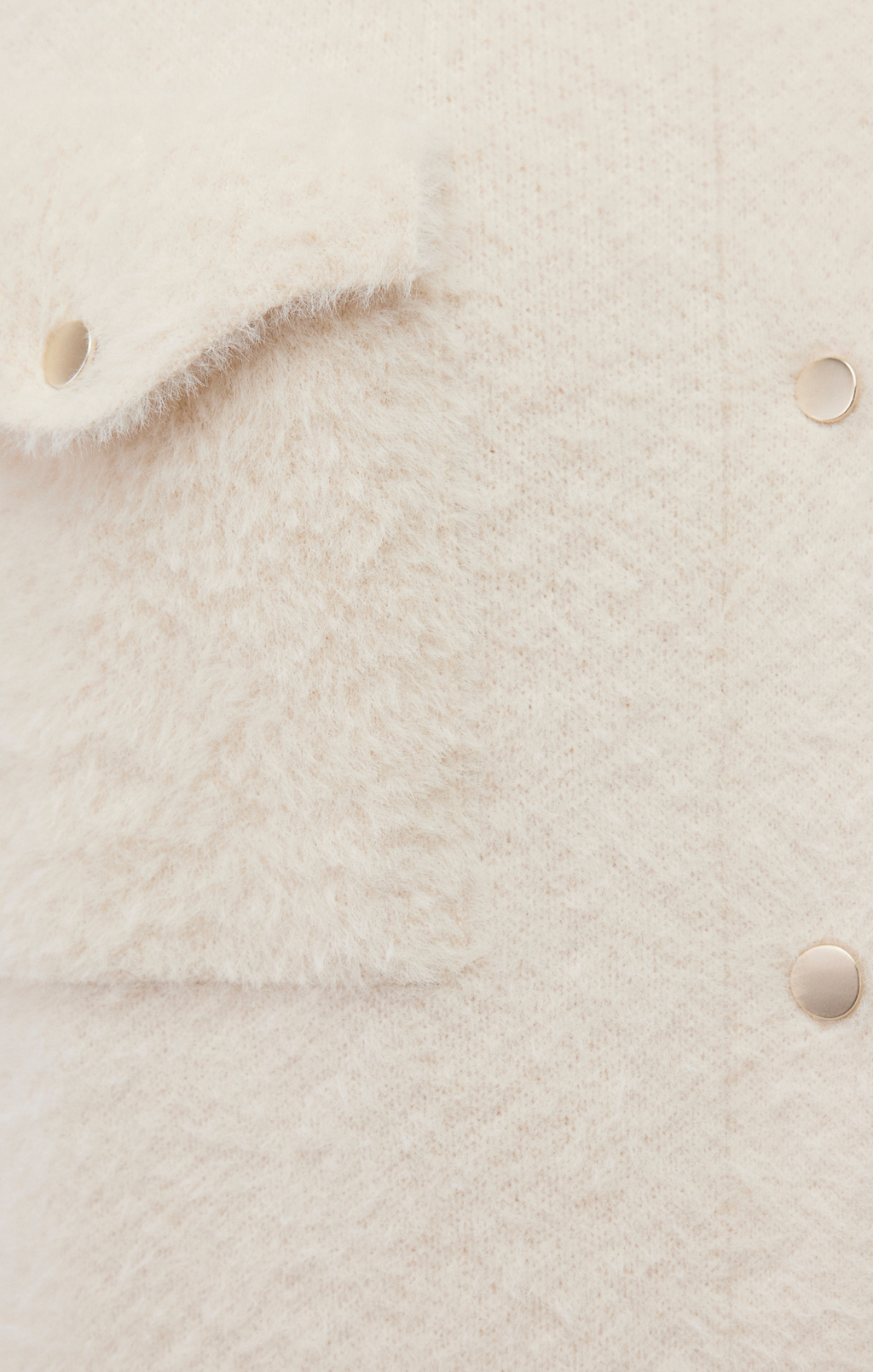 BUTTON CARDIGAN IN ANTIQUE WHITE - Mavi Jeans