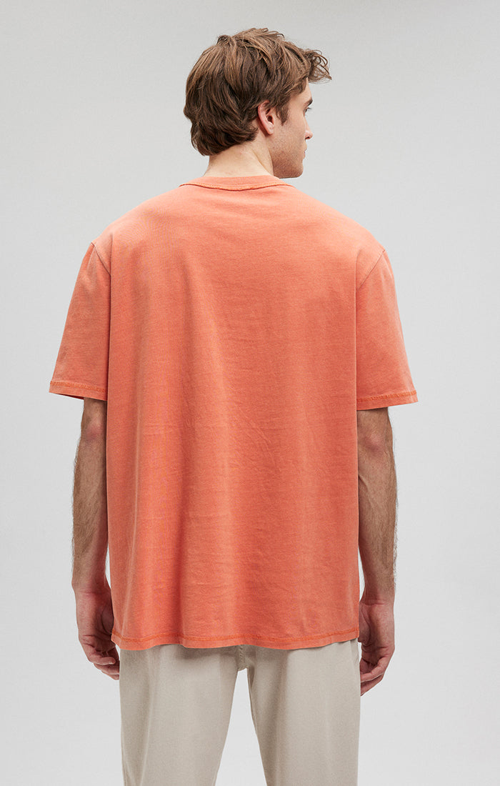 CREW NECK T-SHIRT IN CARNELIAN - Mavi Jeans