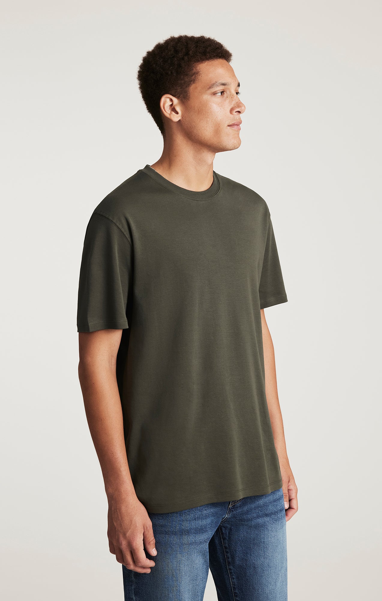MAVI LOGO T-SHIRT IN BELUGA - Mavi Jeans