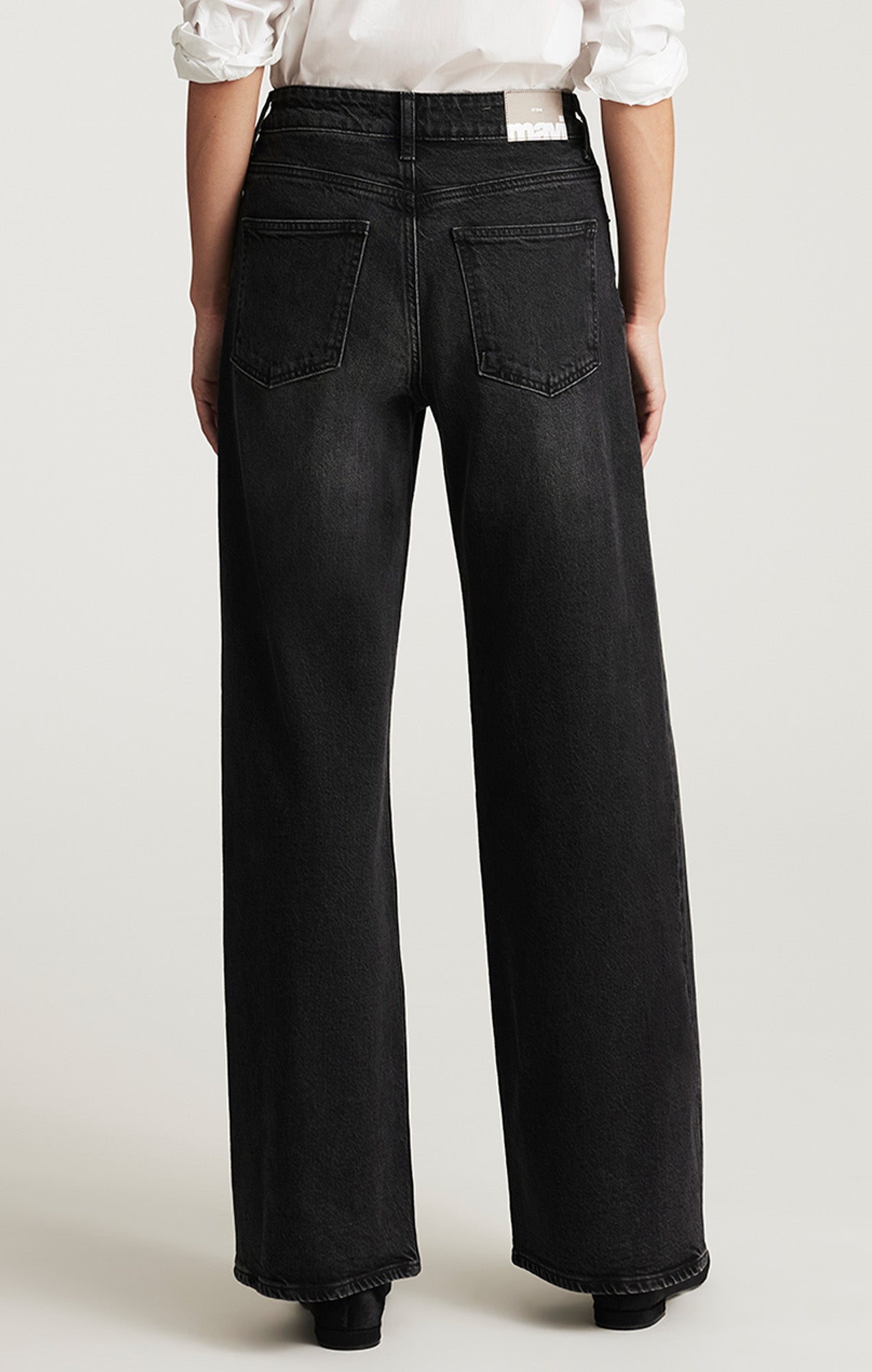 FLORIDA WIDE LEG IN DARK SMOKE CLASSIC BLUE - Mavi Jeans