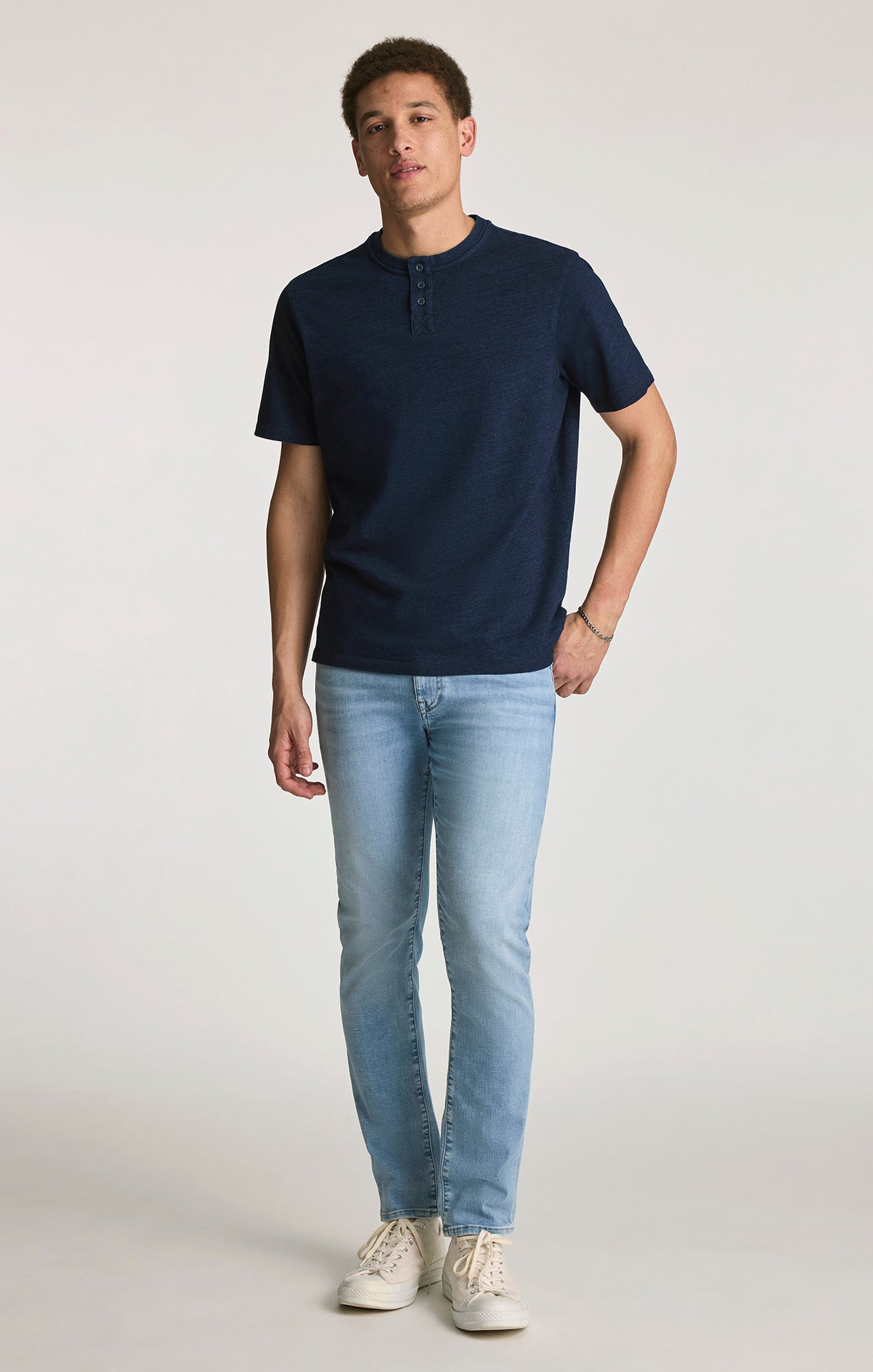 JAKE SLIM LEG IN LIGHT USED ORGANIC VINTAGE - Mavi Jeans