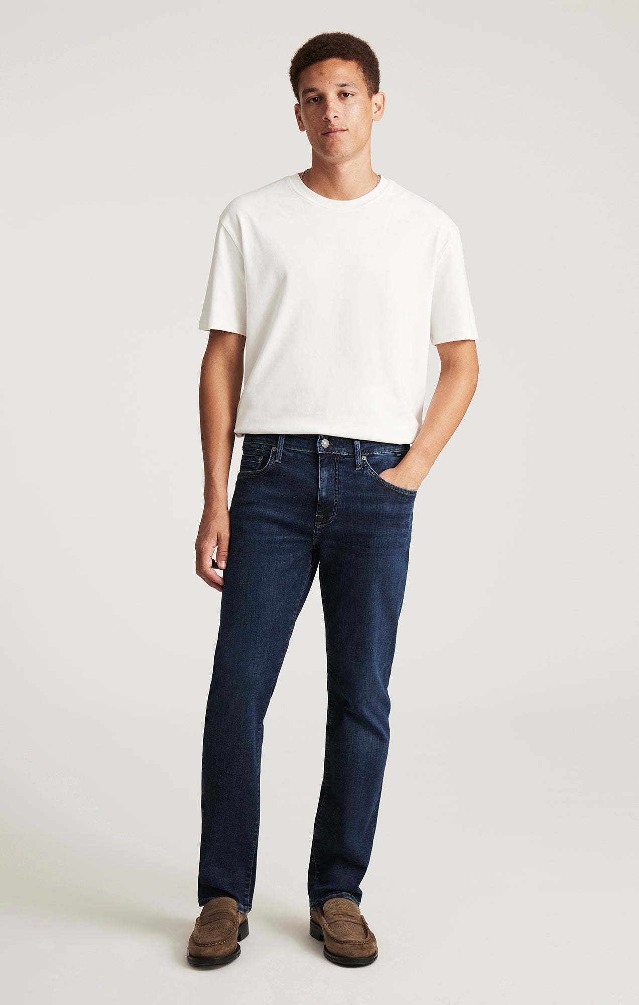 MATT RELAXED STRAIGHT LEG IN DARK BRUSHED ORGANIC VINTAGE - Mavi Jeans