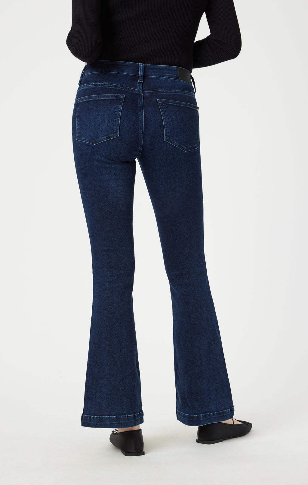 SYDNEY FLARE IN DEEP BRUSHED FEATHER BLUE - Mavi Jeans