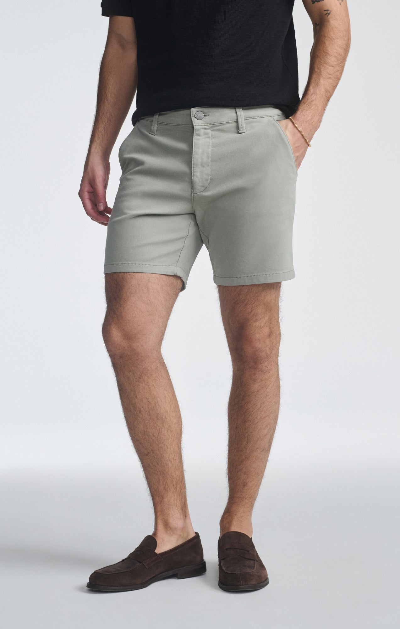 NATE SHORTS IN PISTACHIO ATHLETIC - Mavi Jeans