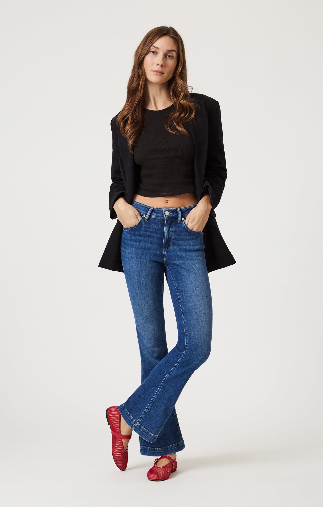 ［美品］【Vicente】flare denim (light blue) ZIMMERMANN - Illuminate flare jeans | Leam Roma - Luxury