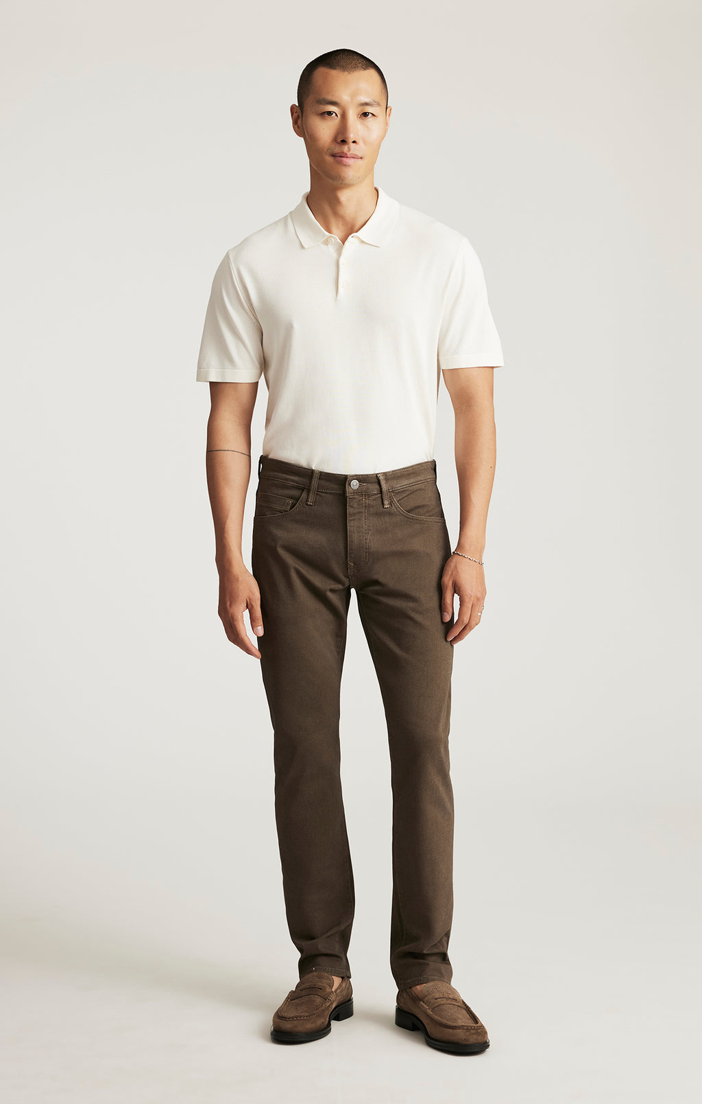 MARCUS SLIM STRAIGHT LEG IN BROWN ATHLETIC - Mavi Jeans
