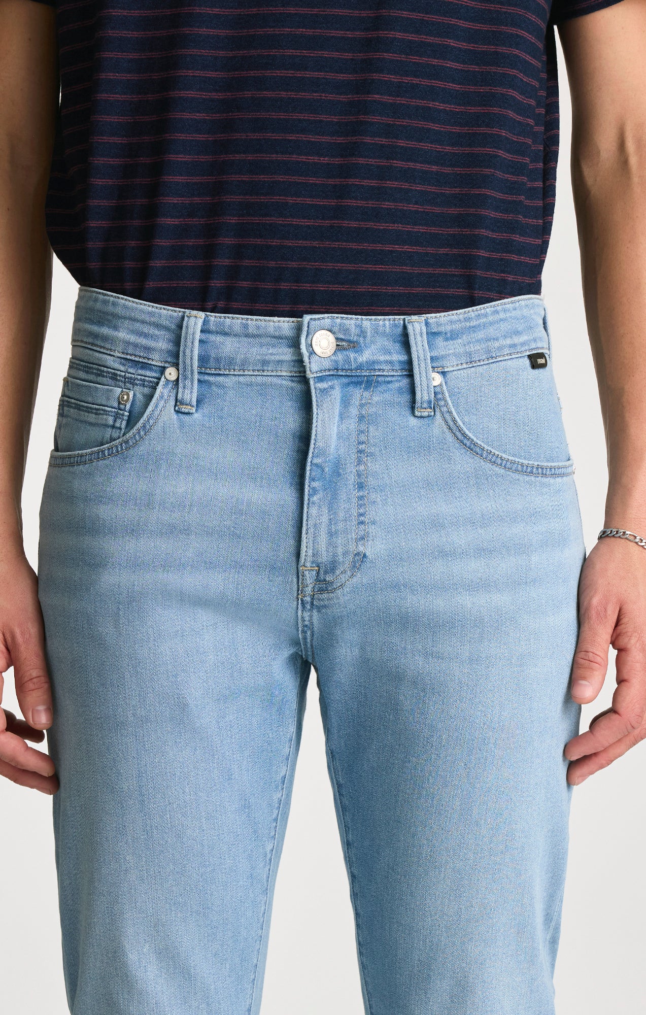 ZACH STRAIGHT LEG IN ICE BLUE WILLIAMSBURG